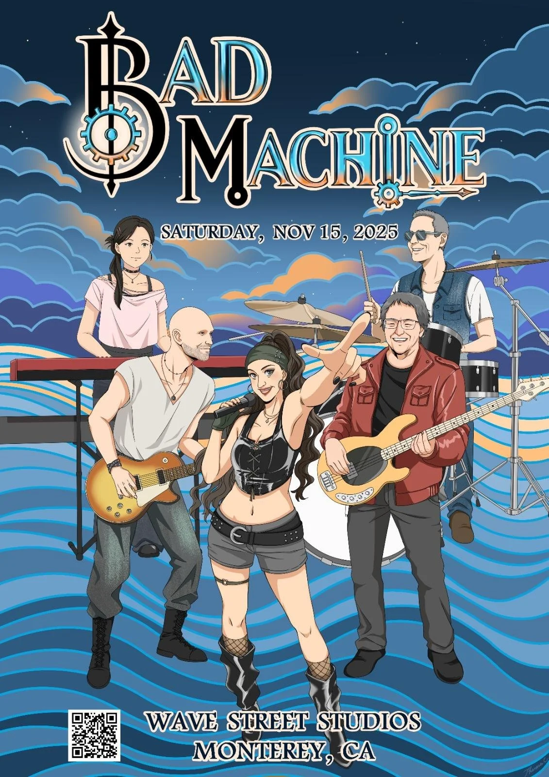 Limited Edition signed copies will be available at the show Nov 15. No AI here!