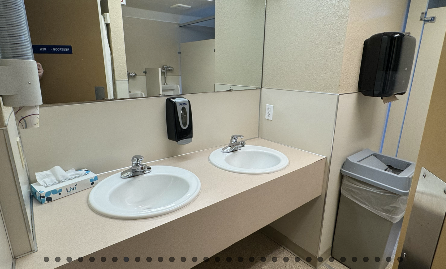 Lodge restrooms