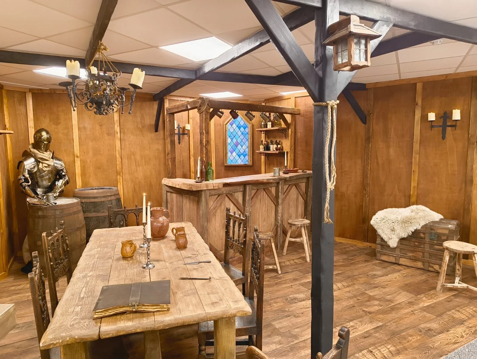 Oranssi project: slat roof