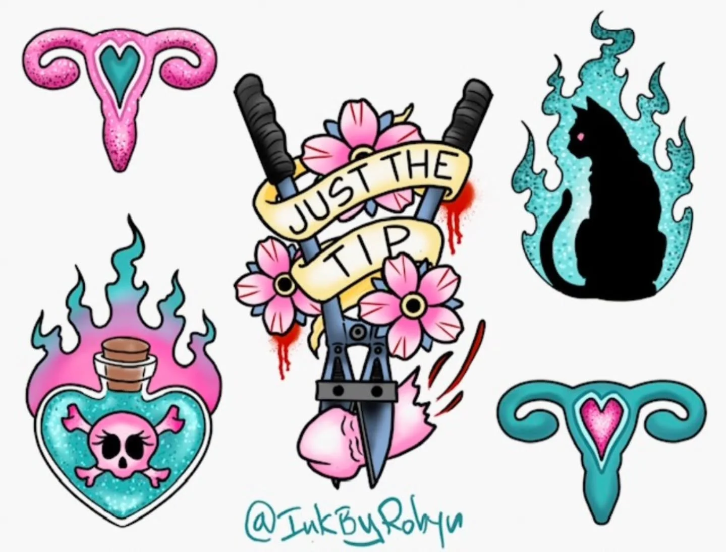 🤬 New Feminine Rage Flash and it just so happens that I have a last minute opening today, May 16th, at 1pm! 

DM me to snag the spot or set up a future appointment for one of these ❤️&zwj;🔥
 
#protecttranslives #femininerage #justthetip #flashtatto