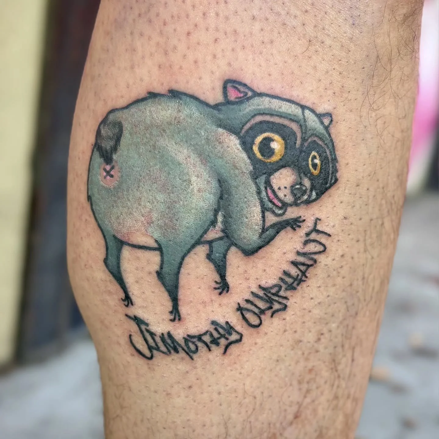 My version of #Jimothy 

#locallegend #cryptid #seattletattoo #ballard