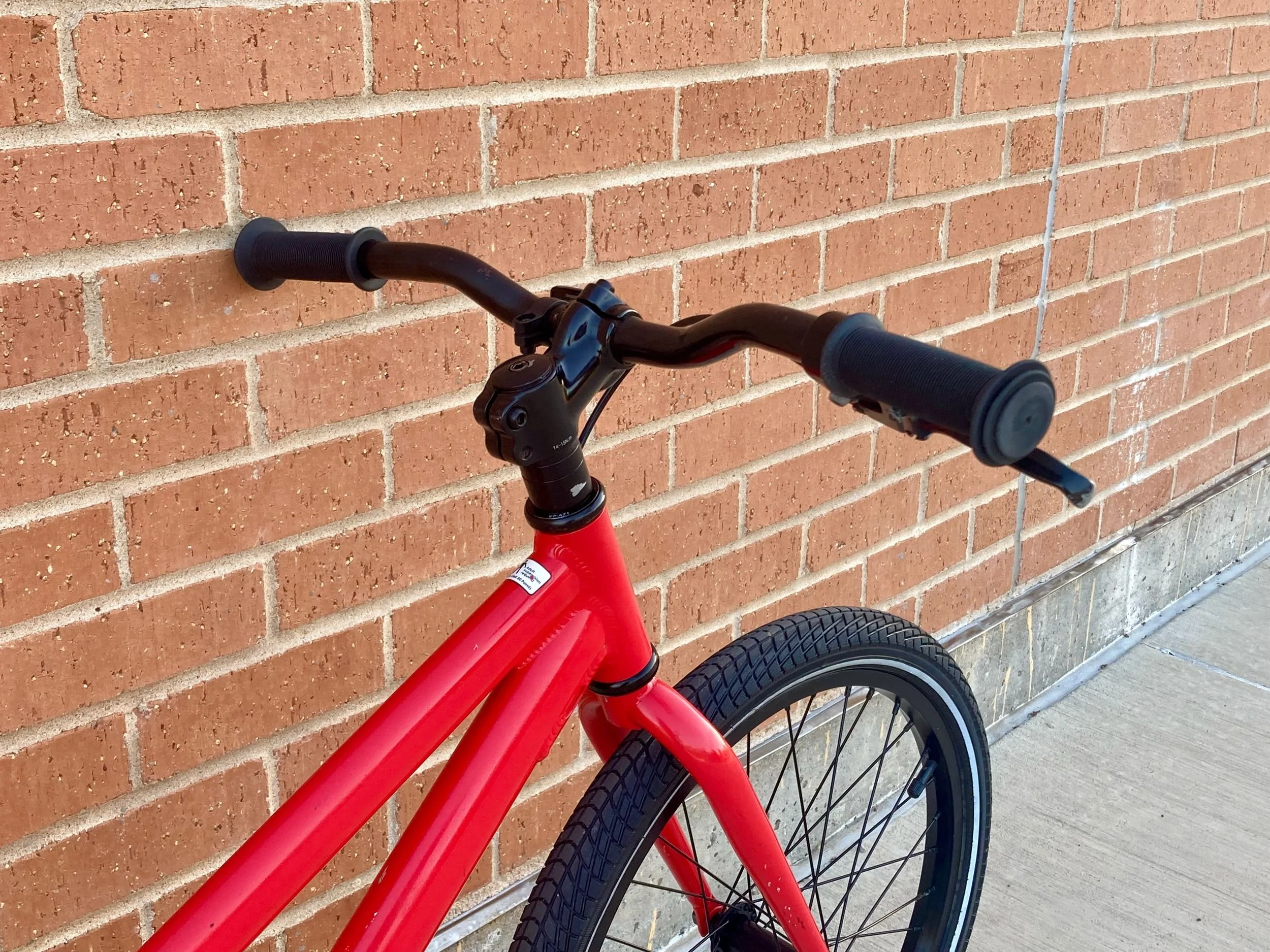 REI Novara Polpo (Ages 6–9), handlebars from behind