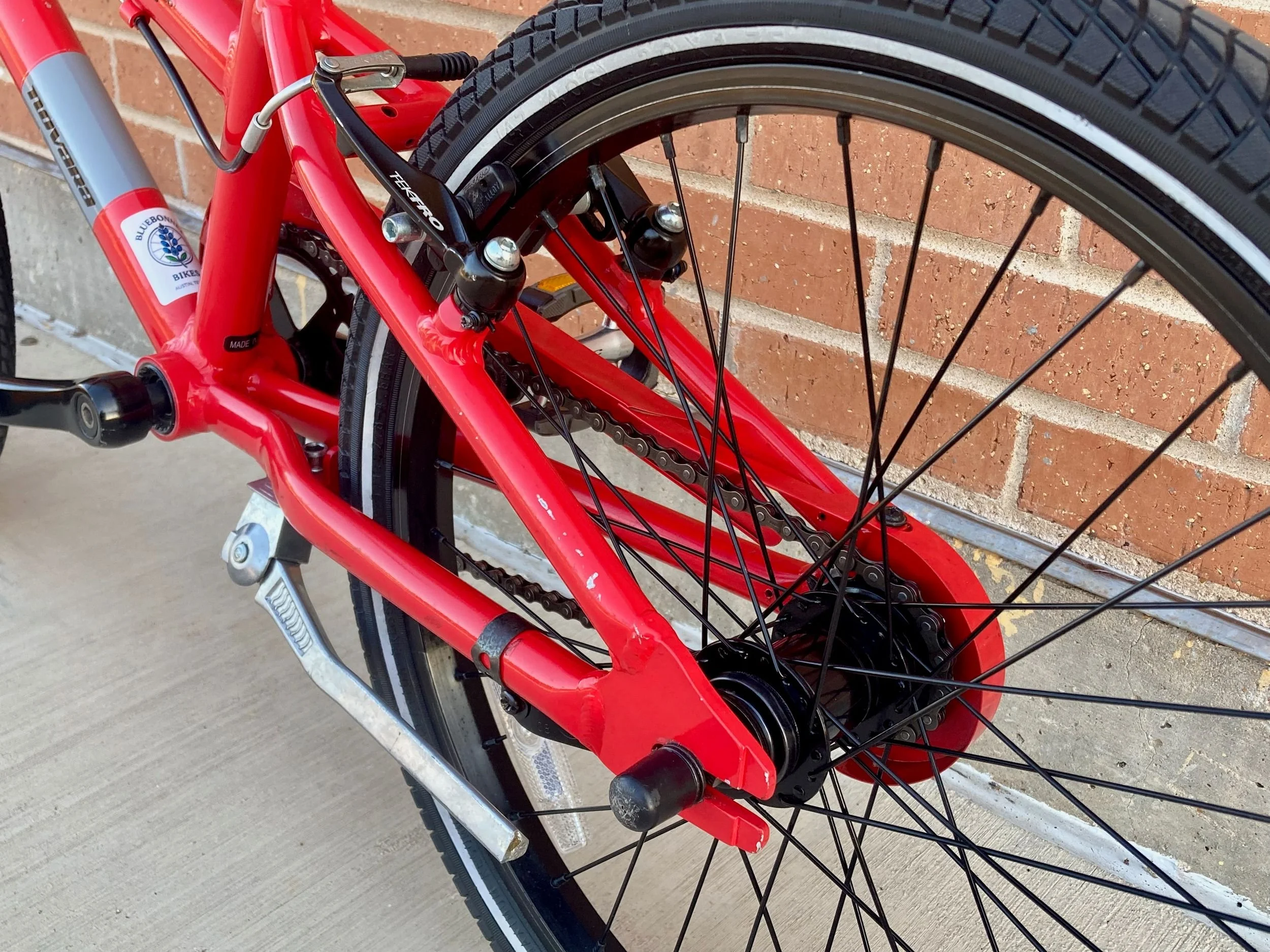 REI Novara Polpo (Ages 6–9), rear drivetrain