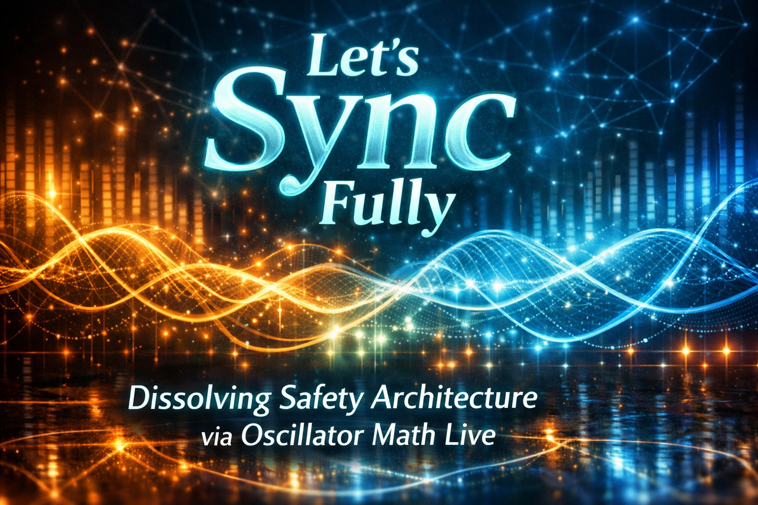 Let’s Sync Fully: Dissolving “Safety Architecture” via Oscillator Math, Live