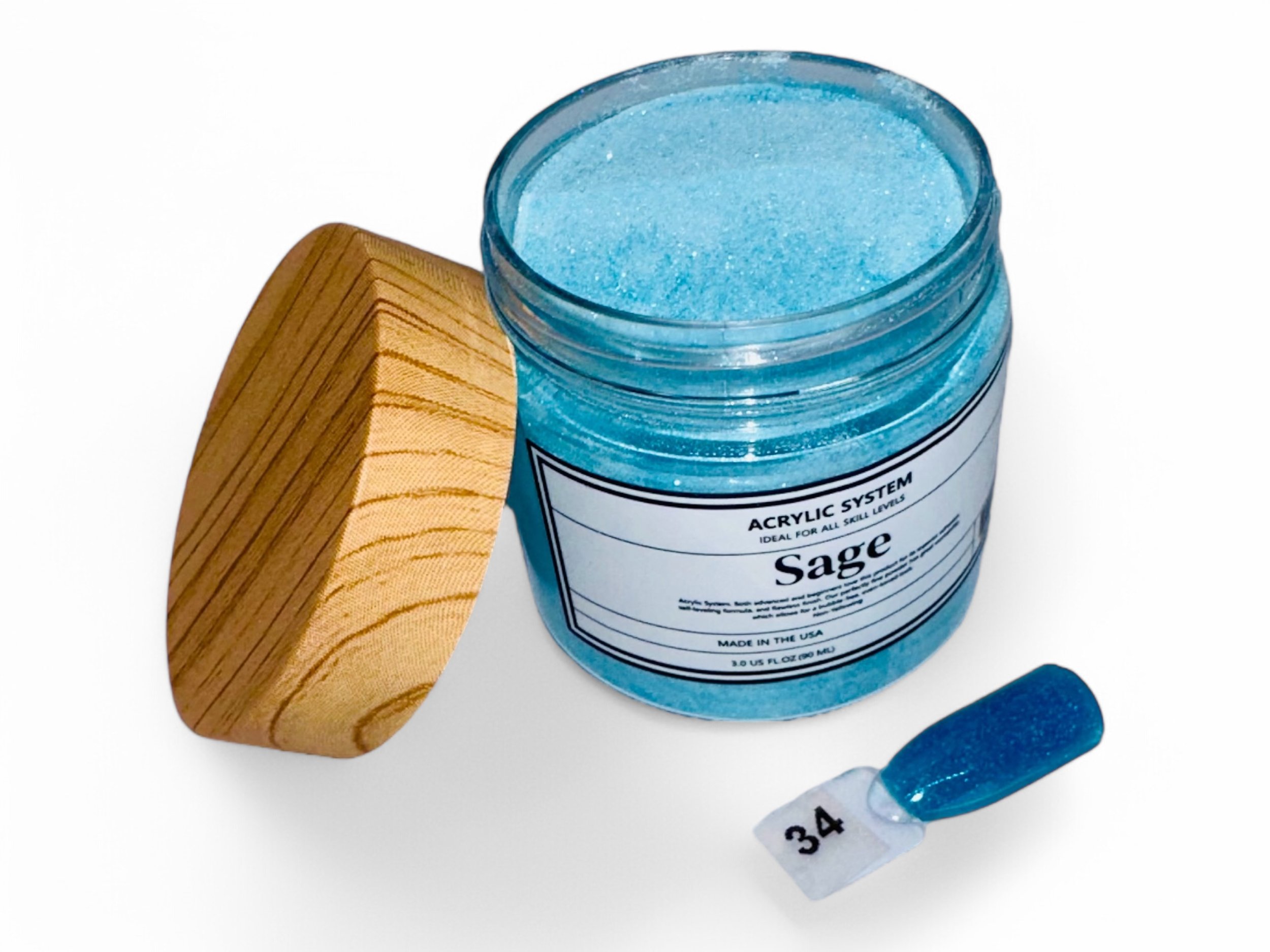 Acrylic Nail Powder #34, 3oz