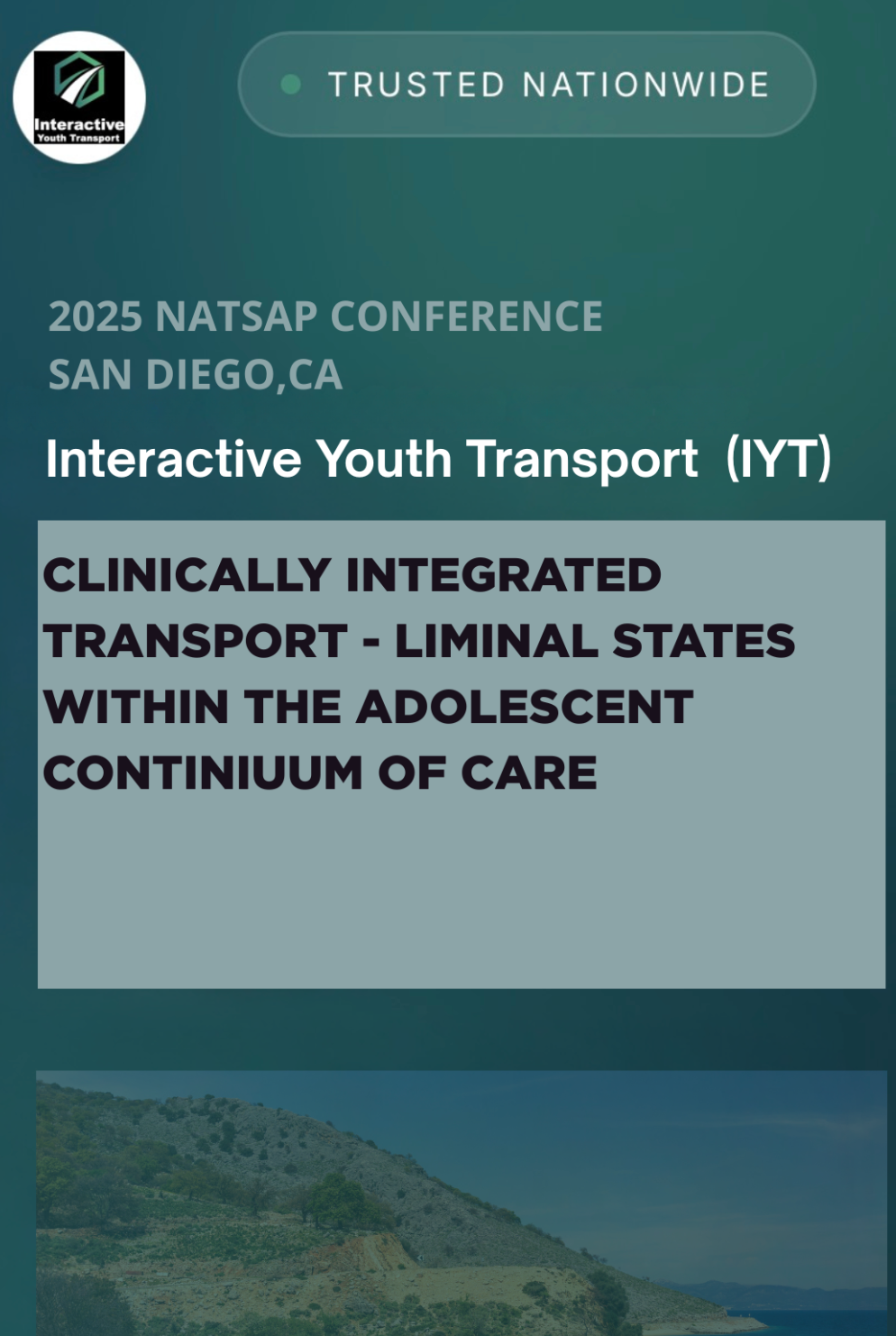 Clinically Integrated Transport - The Liminal States in the Youth Involuntary Transport 