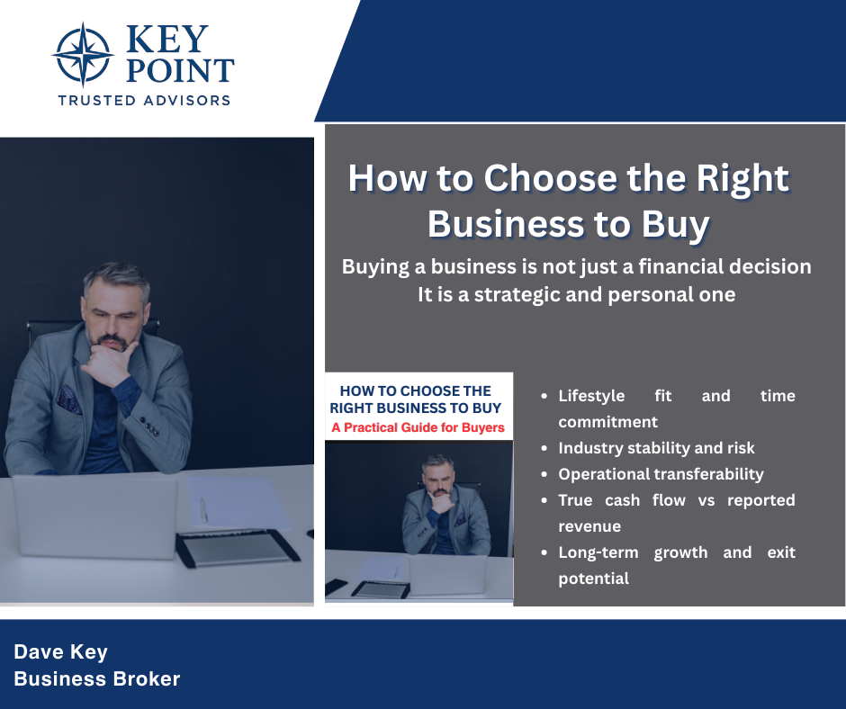 How to Choose the Right Business to Buy