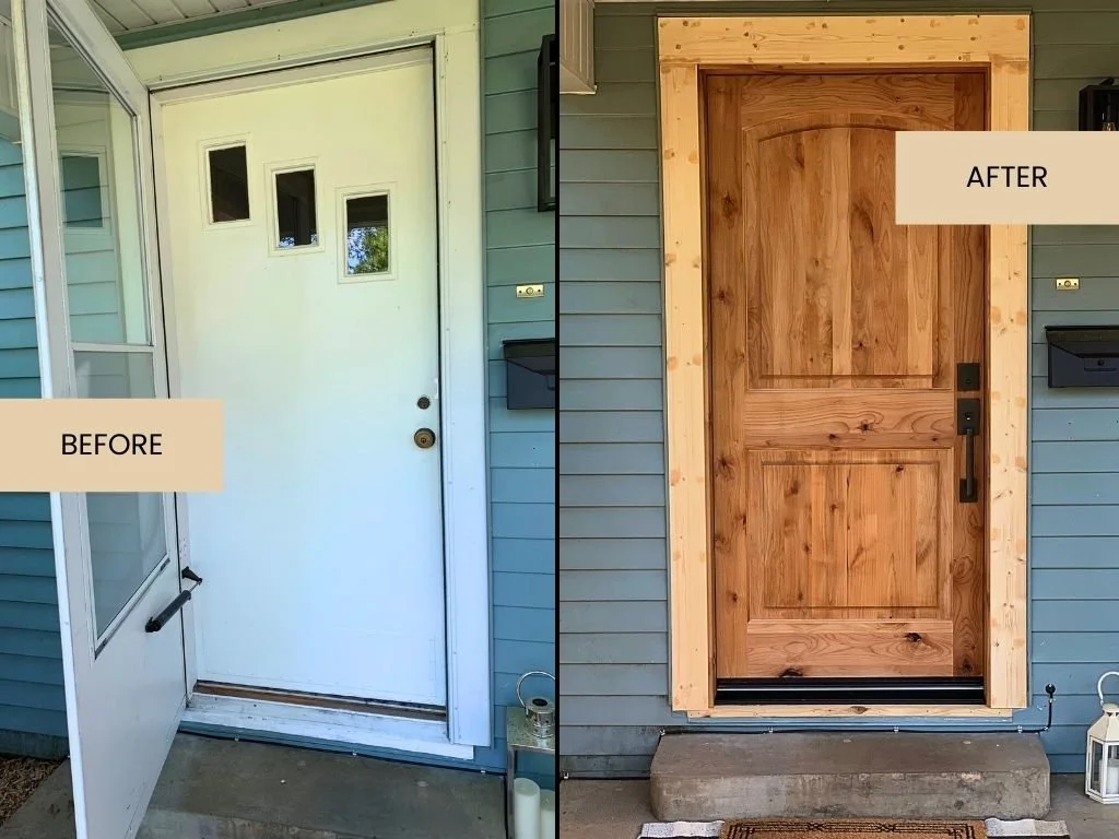 Door and trim replacement