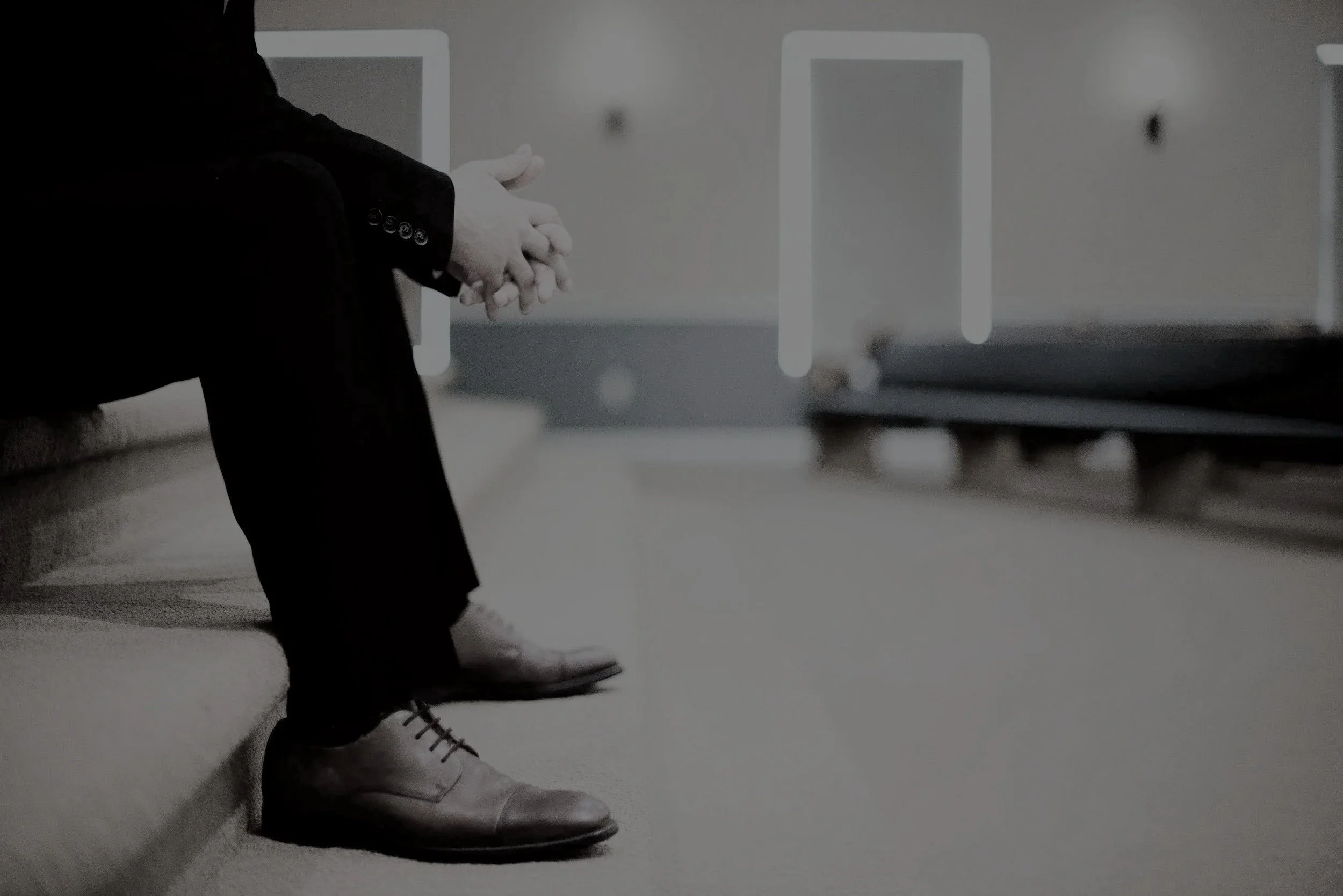 Man impacted by job loss or a layoff