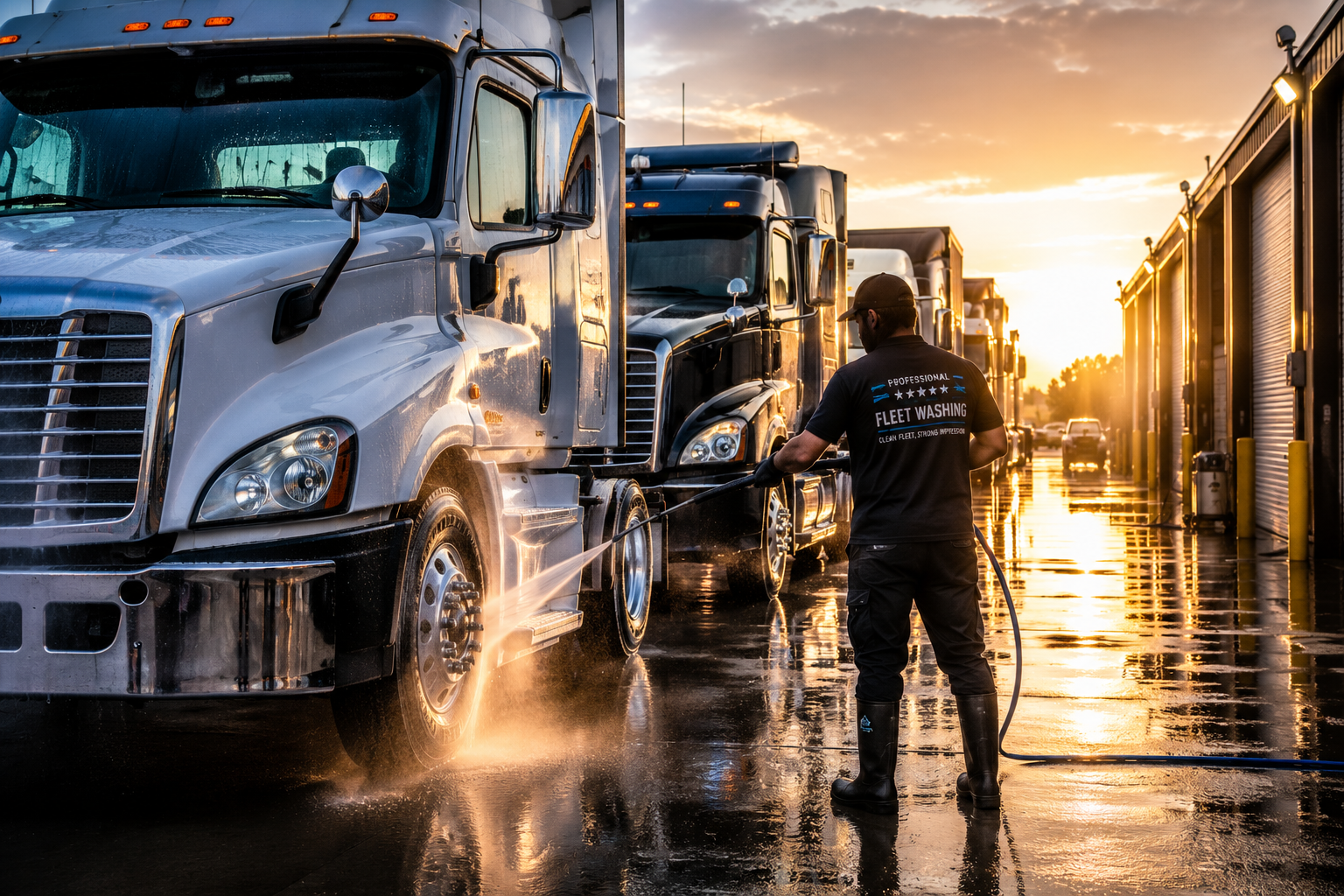 Why Fleet Washing Is Important for Businesses