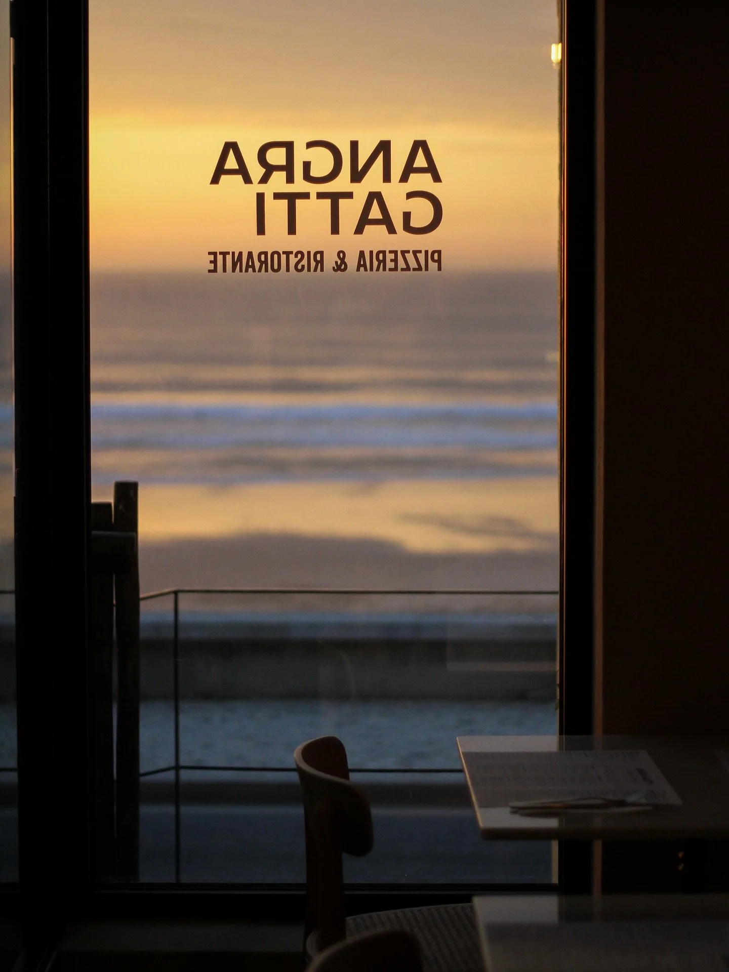 As the sun sets over the horizon and paints the sky in all shades of yellow and pink, there&rsquo;s no better seat than right by the window &ndash; with a plate of handcrafted pasta in front of you, and a glass of organic wine raised for this beautif