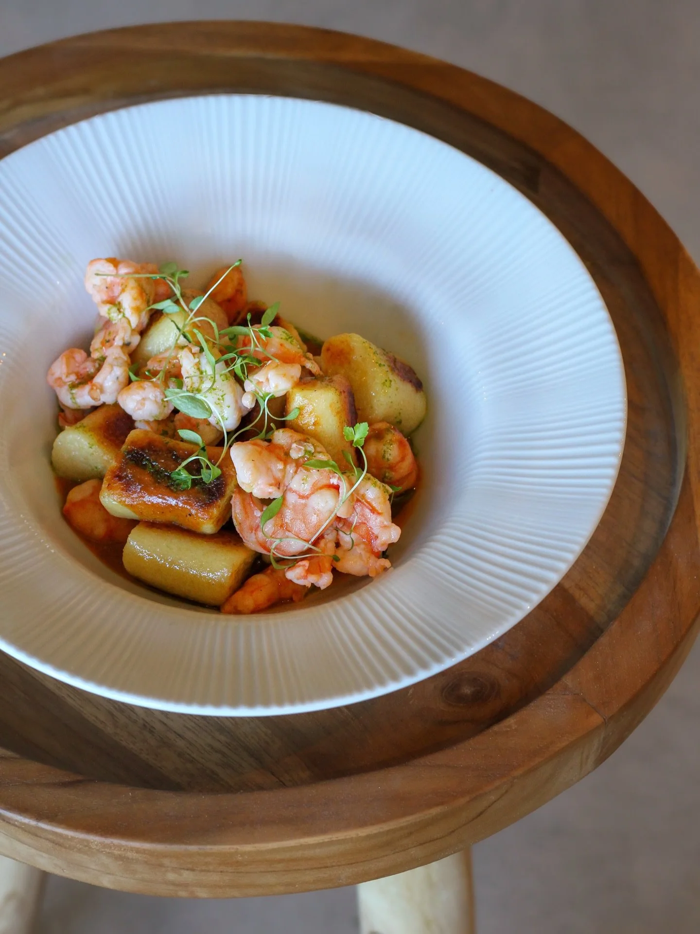 Have you already tried our new Gnocchi Bisque di Gamberoni? Bold, aromatic, and simply irresistible!

Fresh, hand-rolled potato dumplings dive into smooth bisque infused with paprika and coriander, topped with succulent prawns.

A decadent, warming d