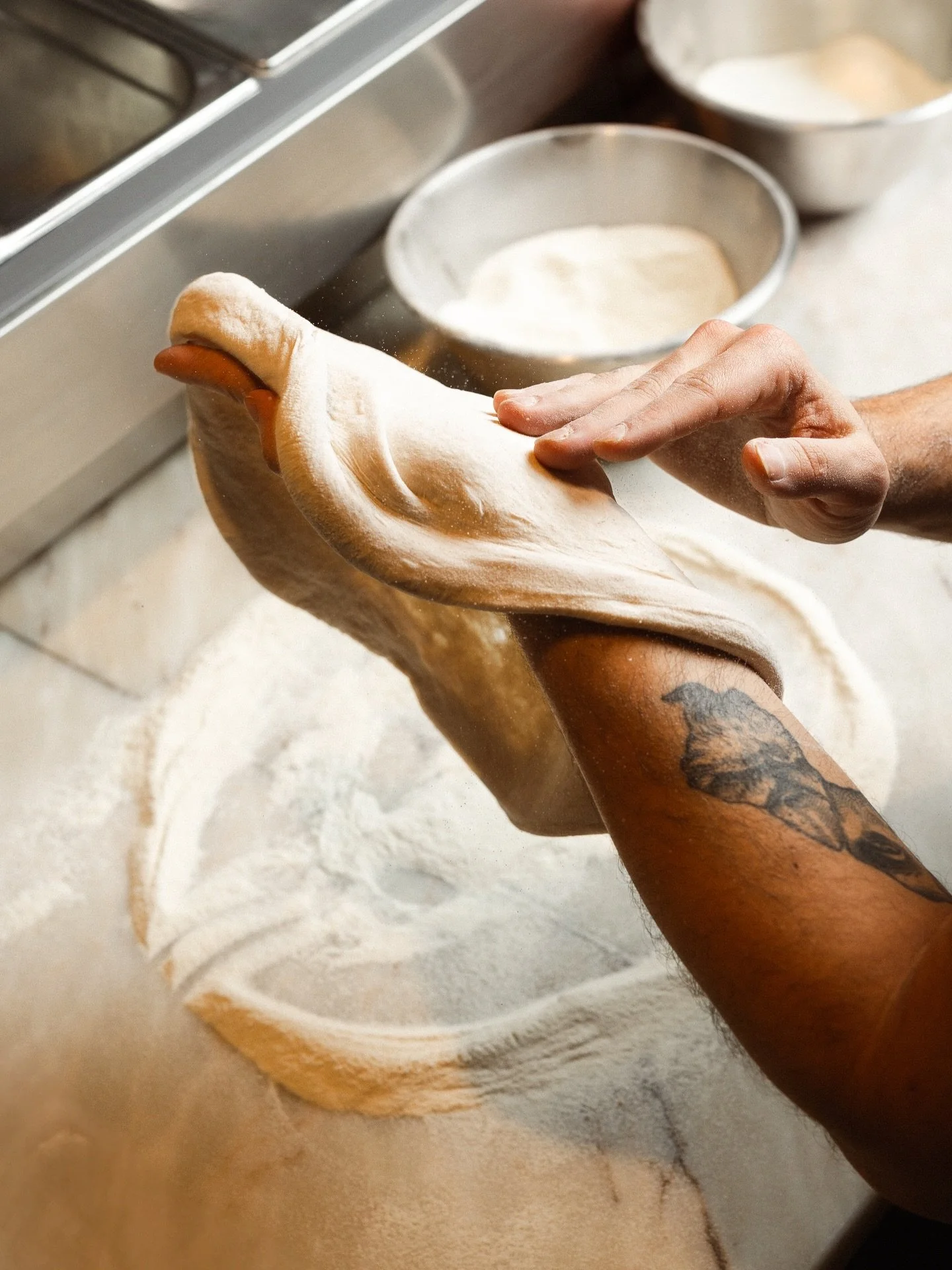 What makes sourdough pizza so special?

There are a few reasons why you might want to choose this healthier option. Scroll to learn more &mdash;>

#pizza #organicpizza #sourdoughpizza