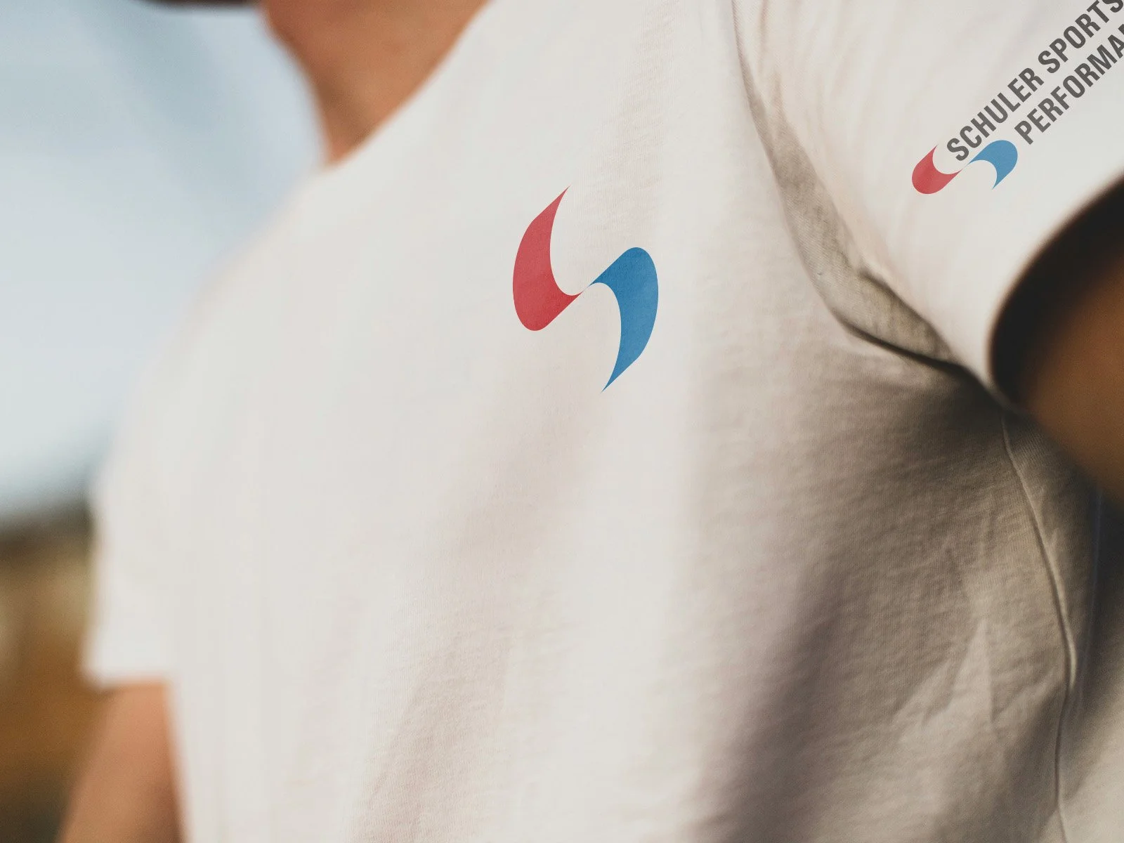 Branded t-shirt with Schuler Sports Performance branding