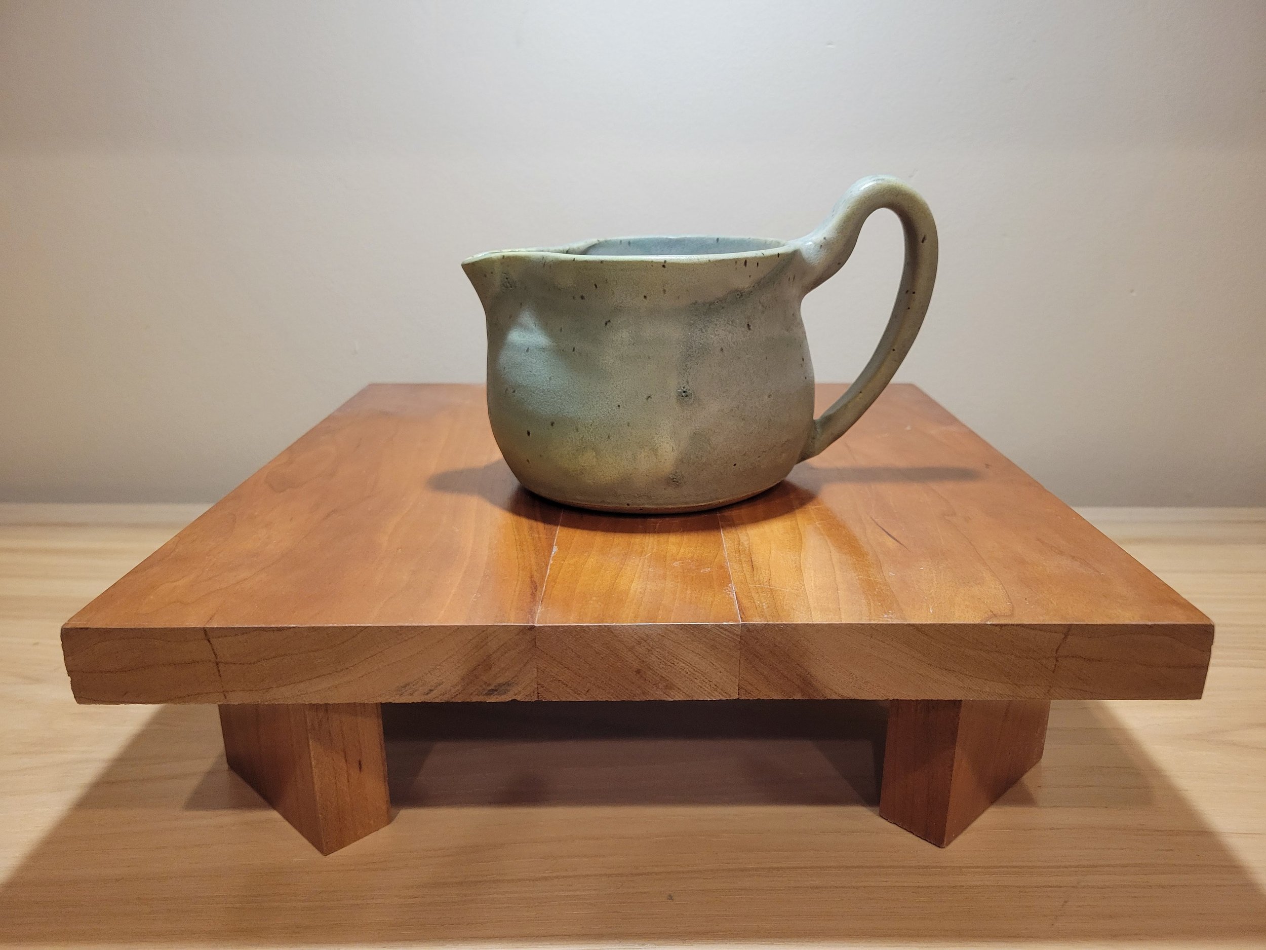 Robin's Egg Milk Pitcher