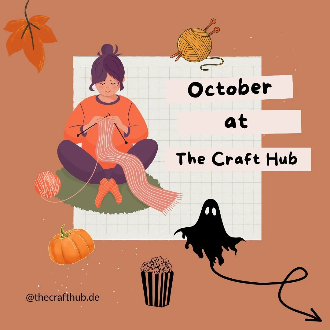 ✨ October at The Craft Hub ✨

Cozy season is here, and the Craft Hub will be full of creative events 🥰 🍂

1. 🎨 Craft &amp; Connect 

📅 October 5 | 🕦 14:30📍 Happy Pigeons
📅 October 9 | 🕦 18:30📍 Happy Pigeons
📅 October 23 | 🕦 18:30📍 Happy P