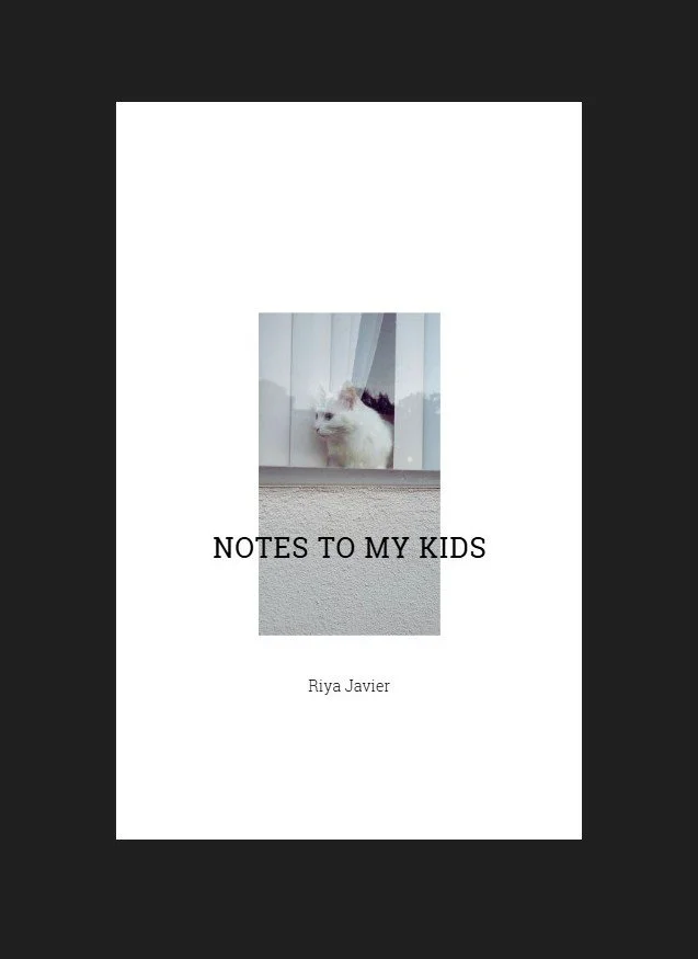 Coming Soon - "Notes to My Kids"