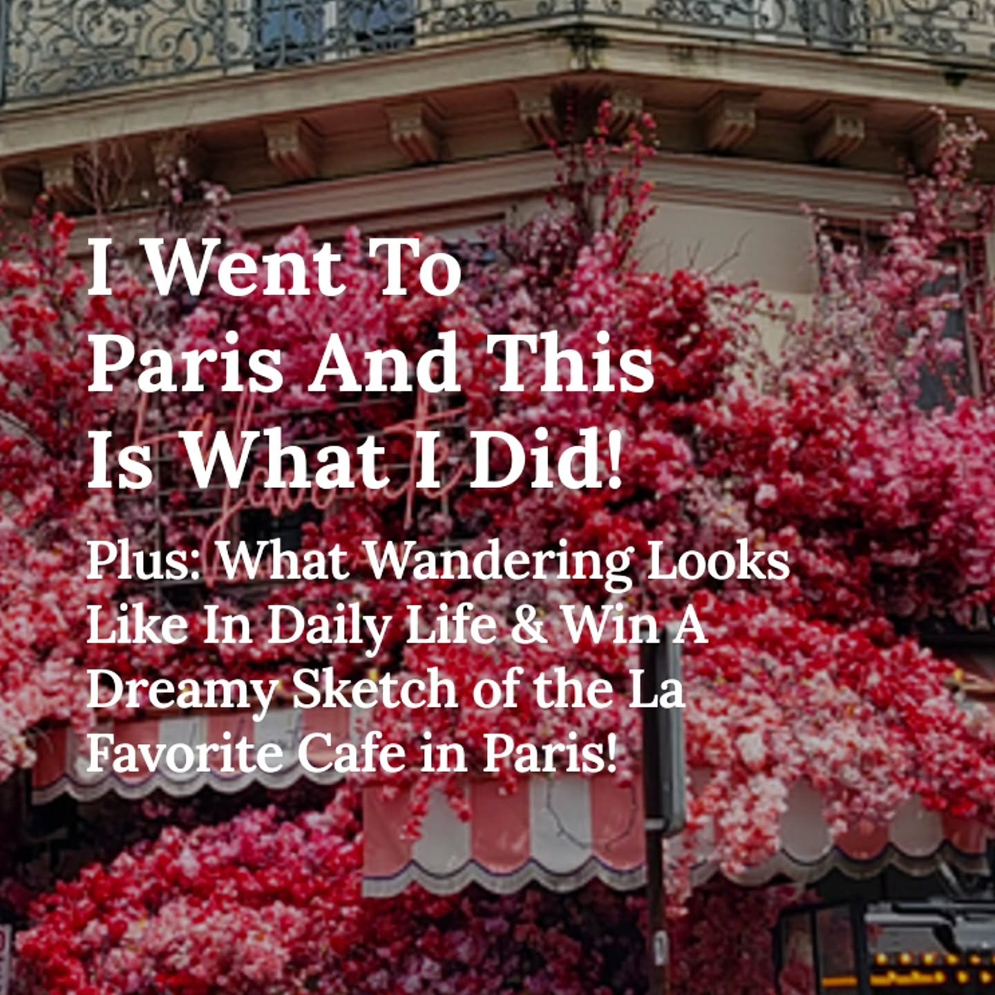 Last June, I fulfilled a dream I&rsquo;d had since I was a young girl with an Eiffel Tower poster taped to my bedroom wall: I finally visited Paris.

Everyone was thrilled for me&mdash;a mom of four on her first solo trip since being single. Wow! Han
