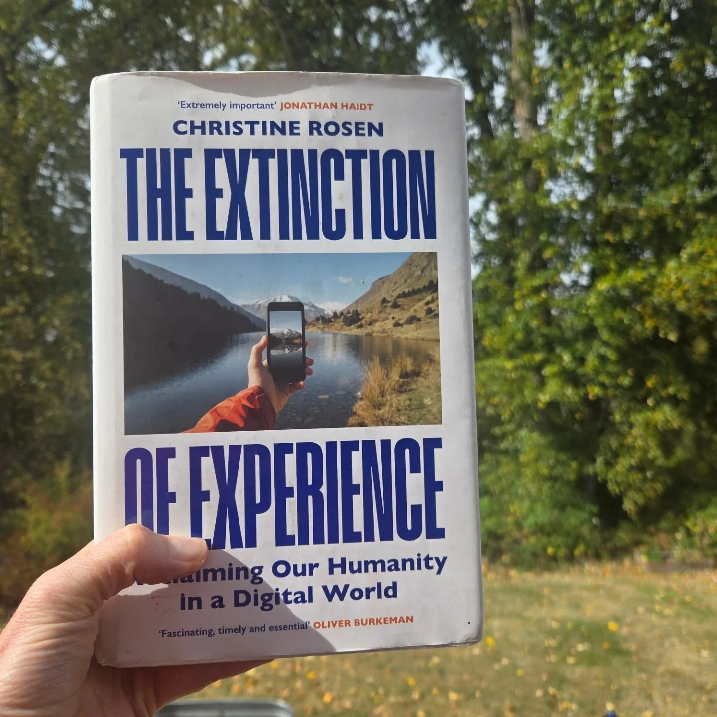 I savored the pages of this book, a perfect read for what we&rsquo;re all about here...

Which leads me to a little announcement-  I've changed the name and focus of my Substack.

But first, a brief backstory...

I started an actual print + digital m