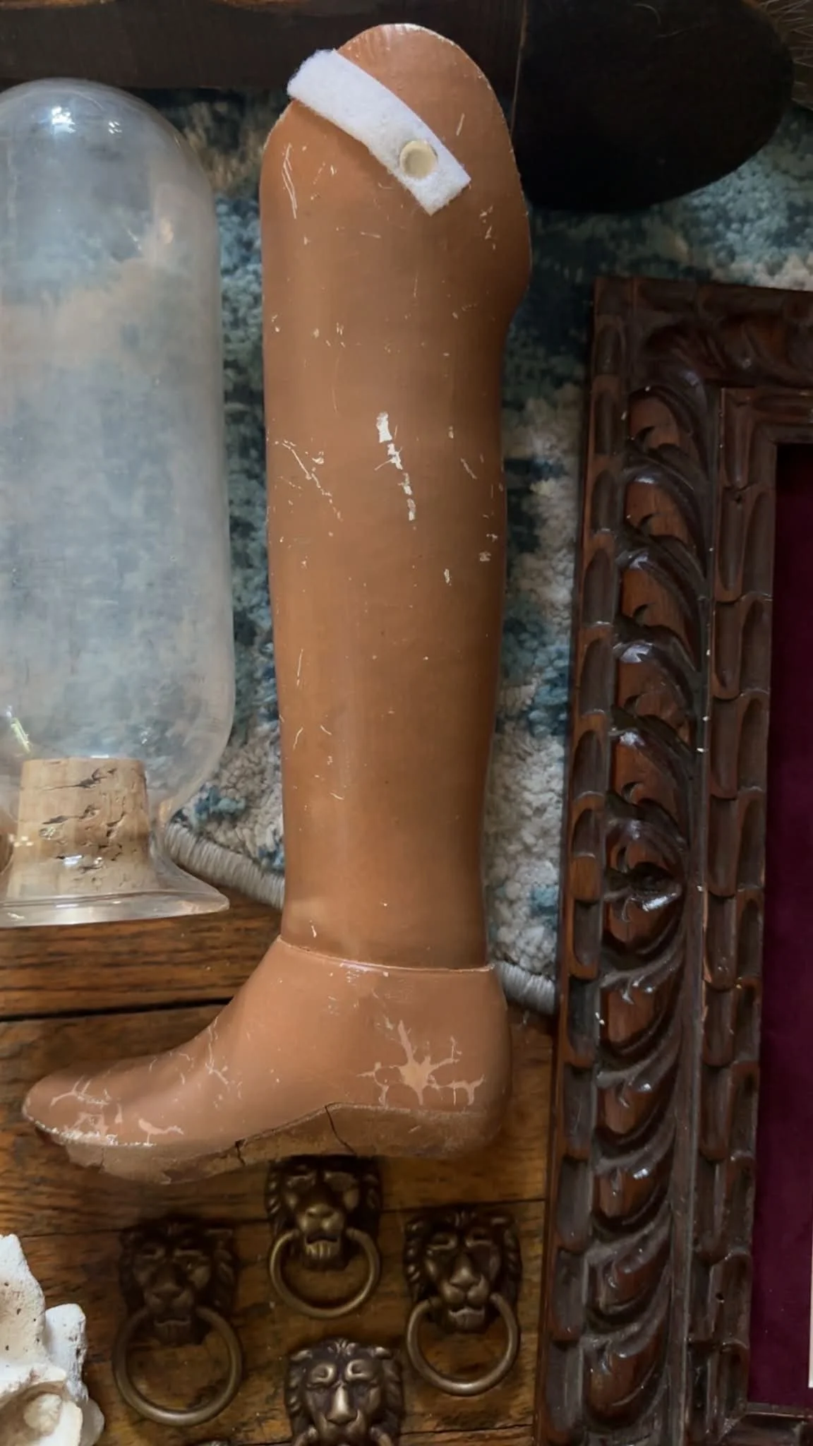 Antique Infant Prosthetic Leg