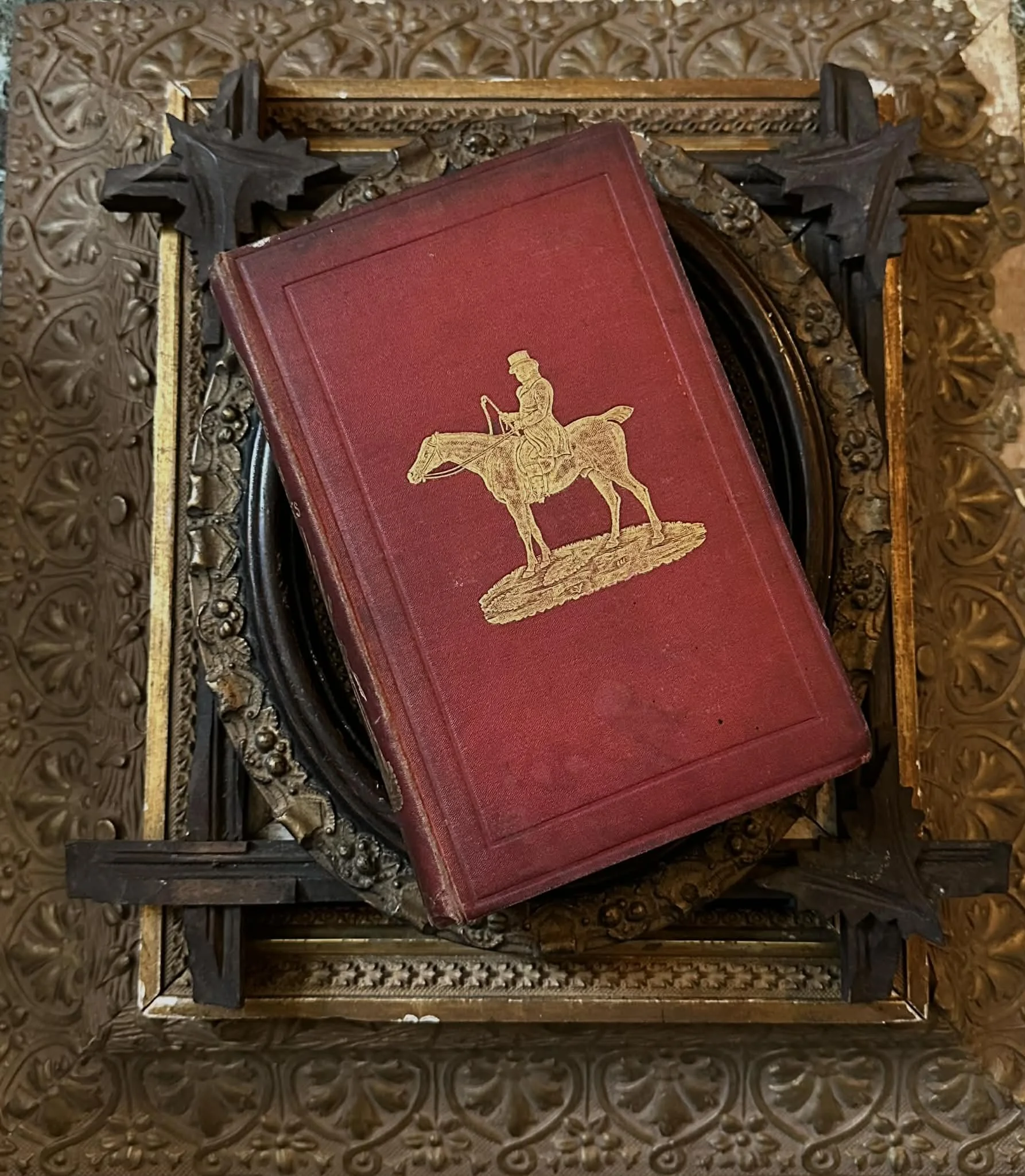 Late 1800s Book of Sports Mirror of Life By Pierce Egan