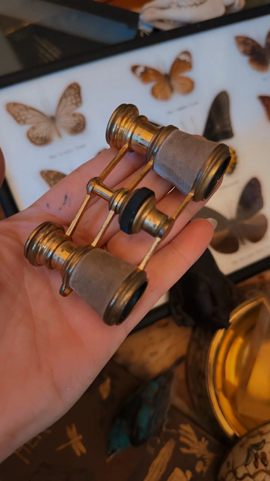 Mini Antique Opera Glasses
