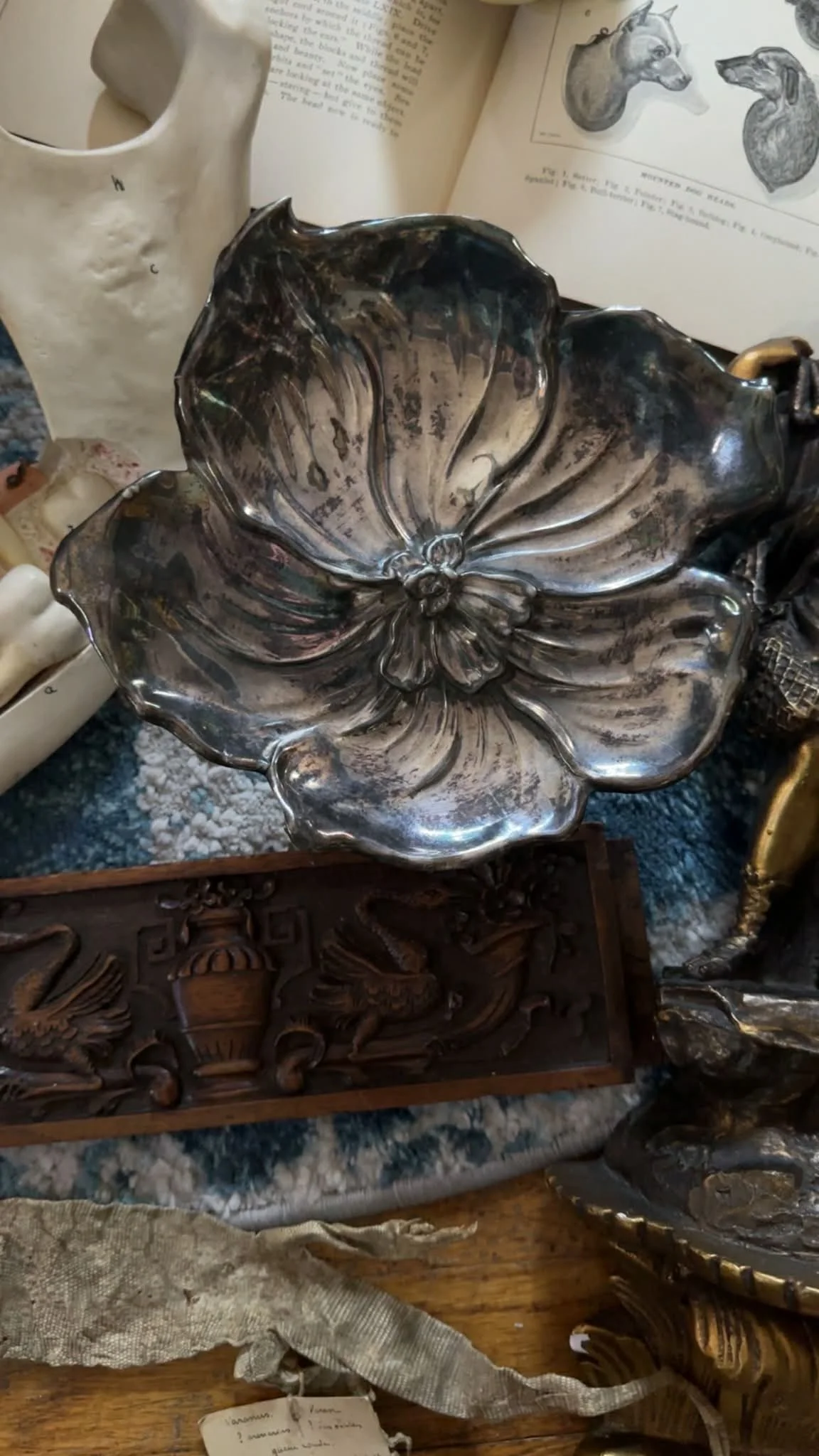 Antique Magnolia Catch All