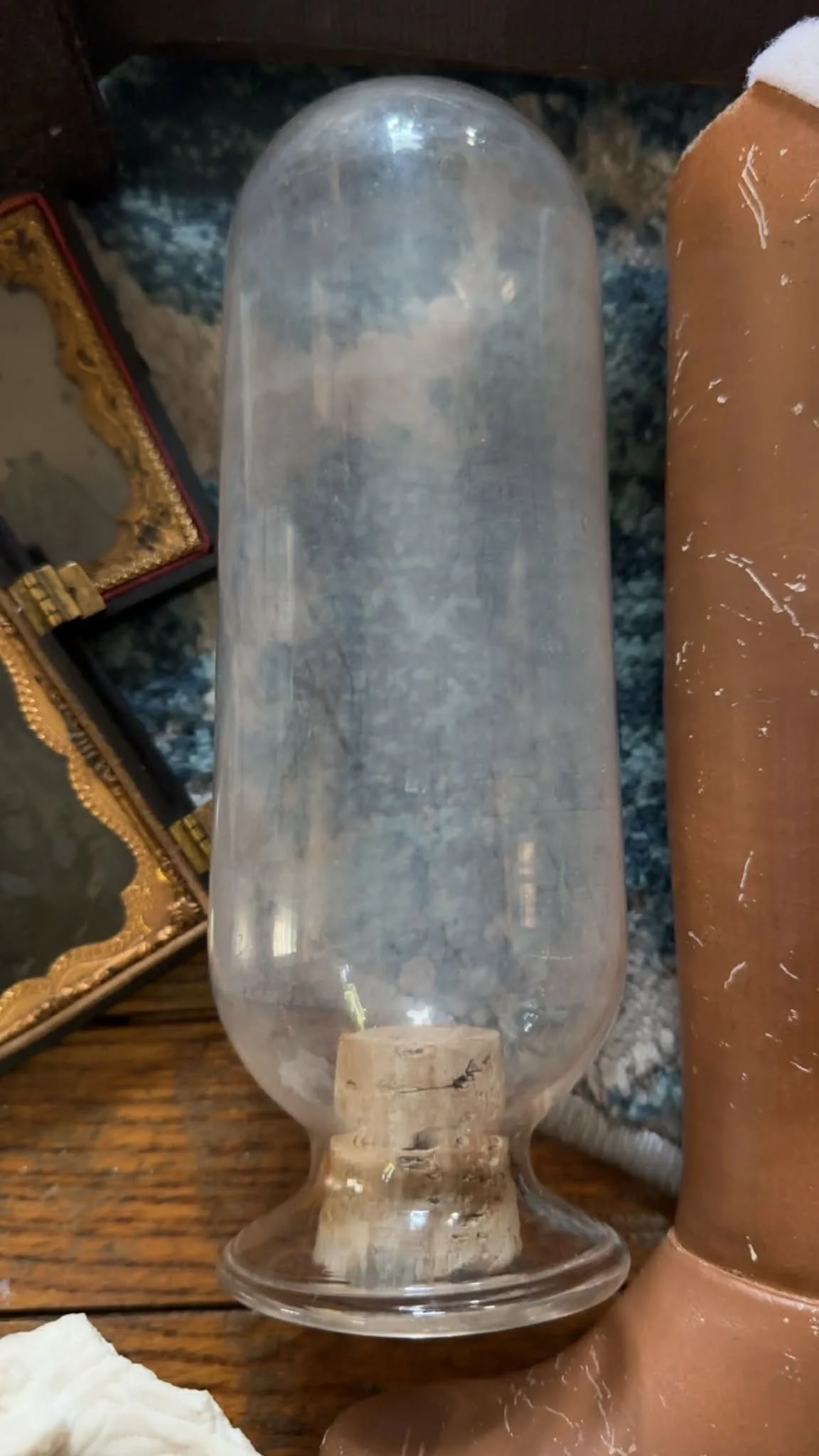 Antique Inverted  Apothecary Jar