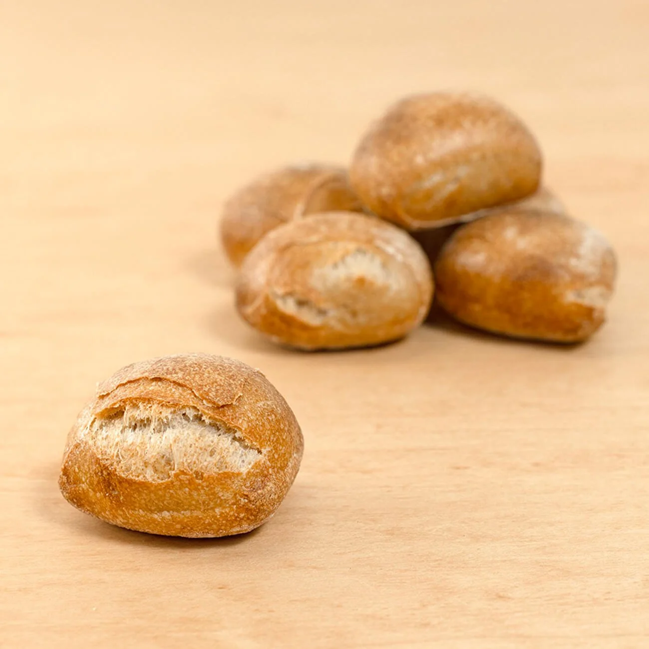 Pain au Levain – Rustic Levain Baby Roll