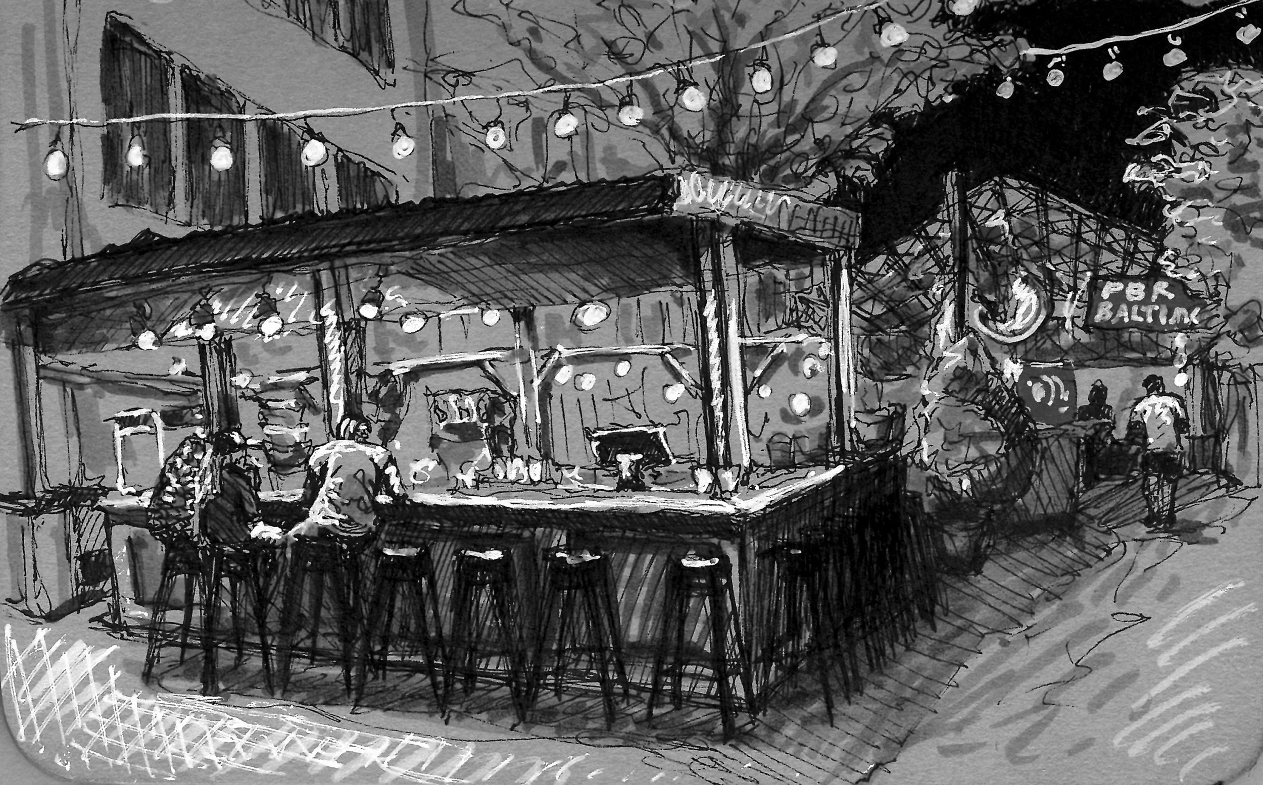 Pen and ink - Baltimore MD