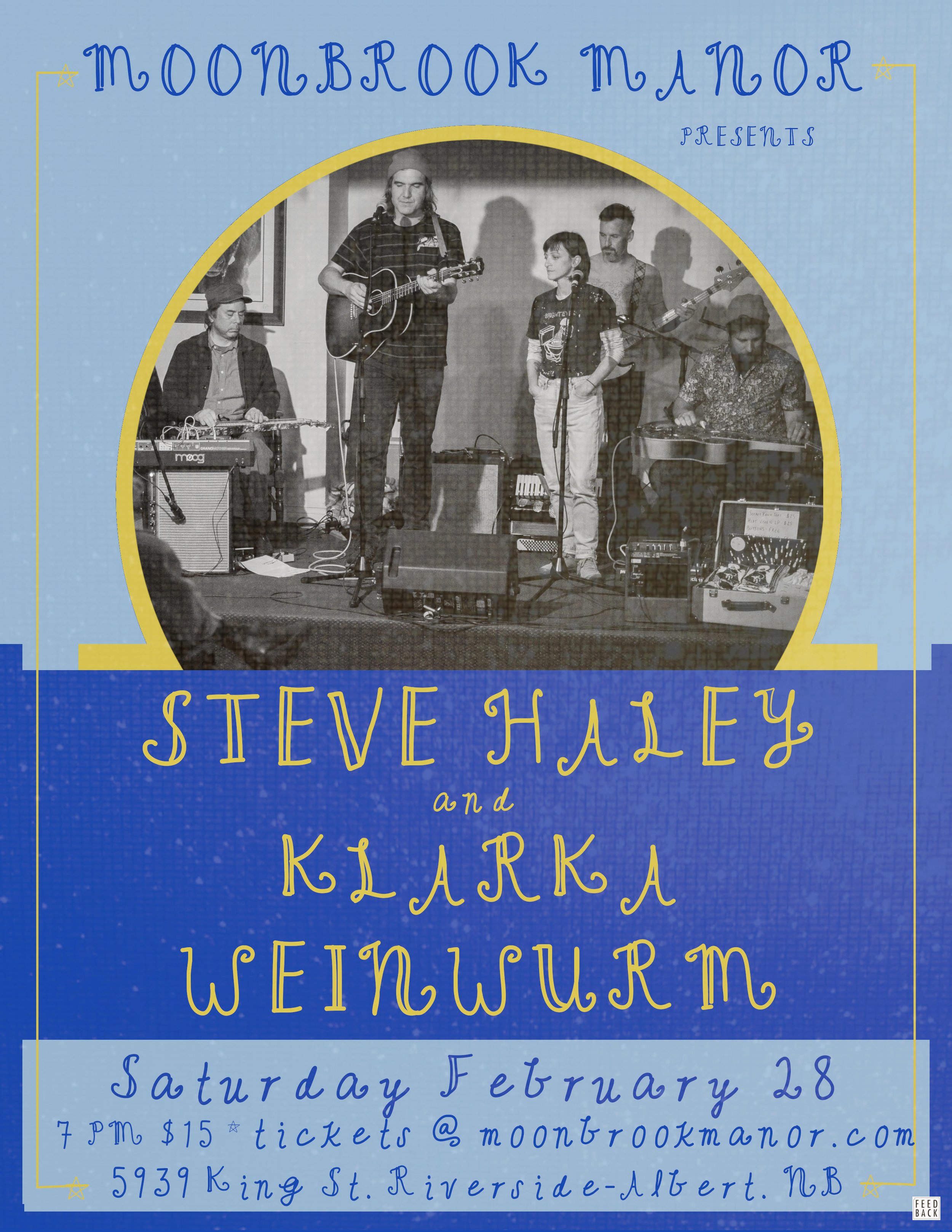 House Concert with Steve Haley February 28th  7:00PM