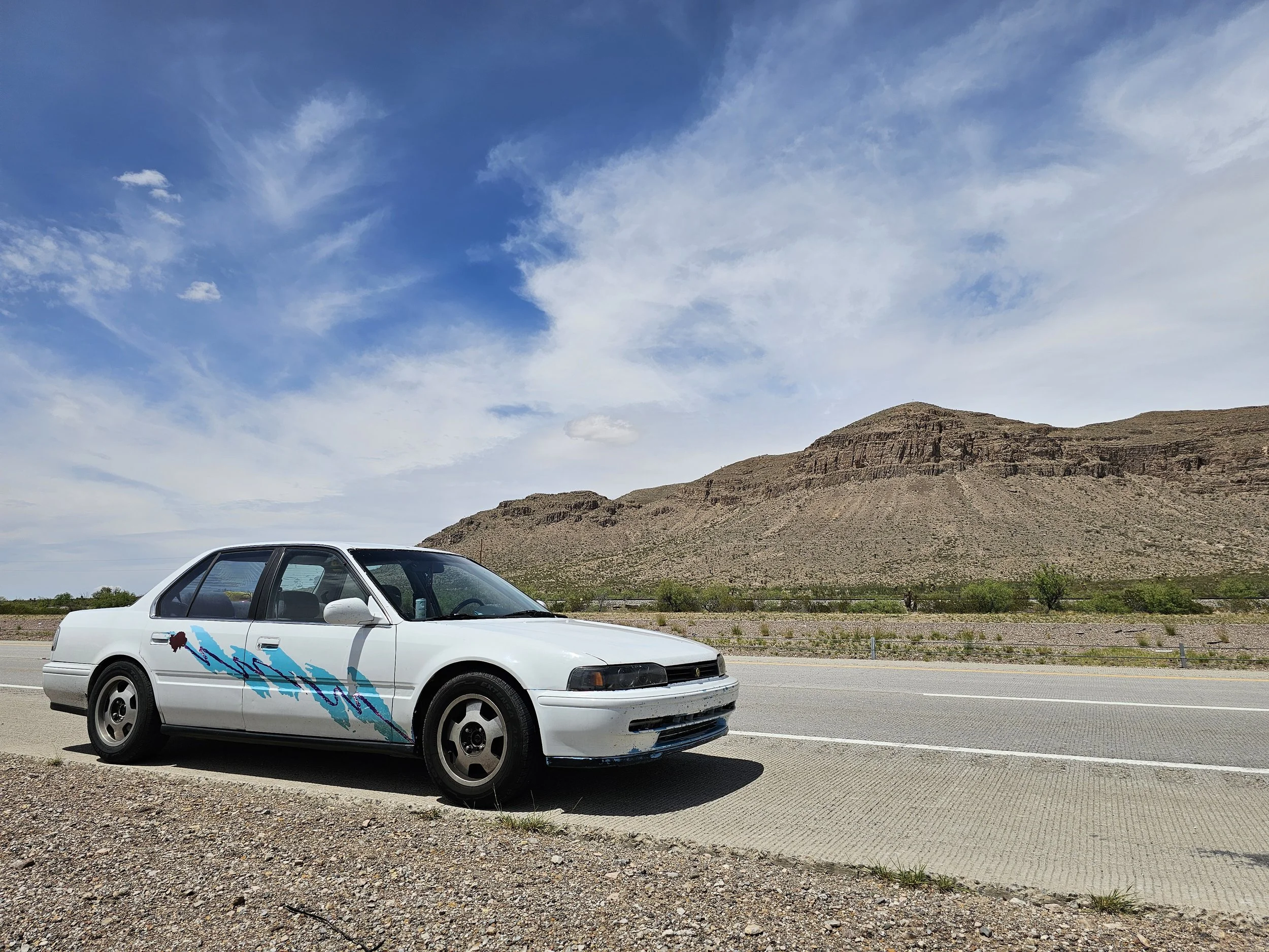 We drove a 1993 Honda Accord 2700 miles, halfway across the country and back, in 4 days.