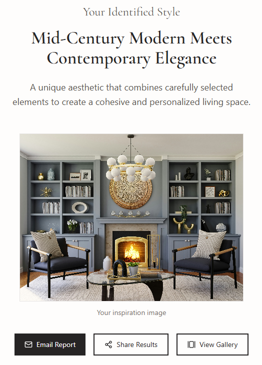 the style report app