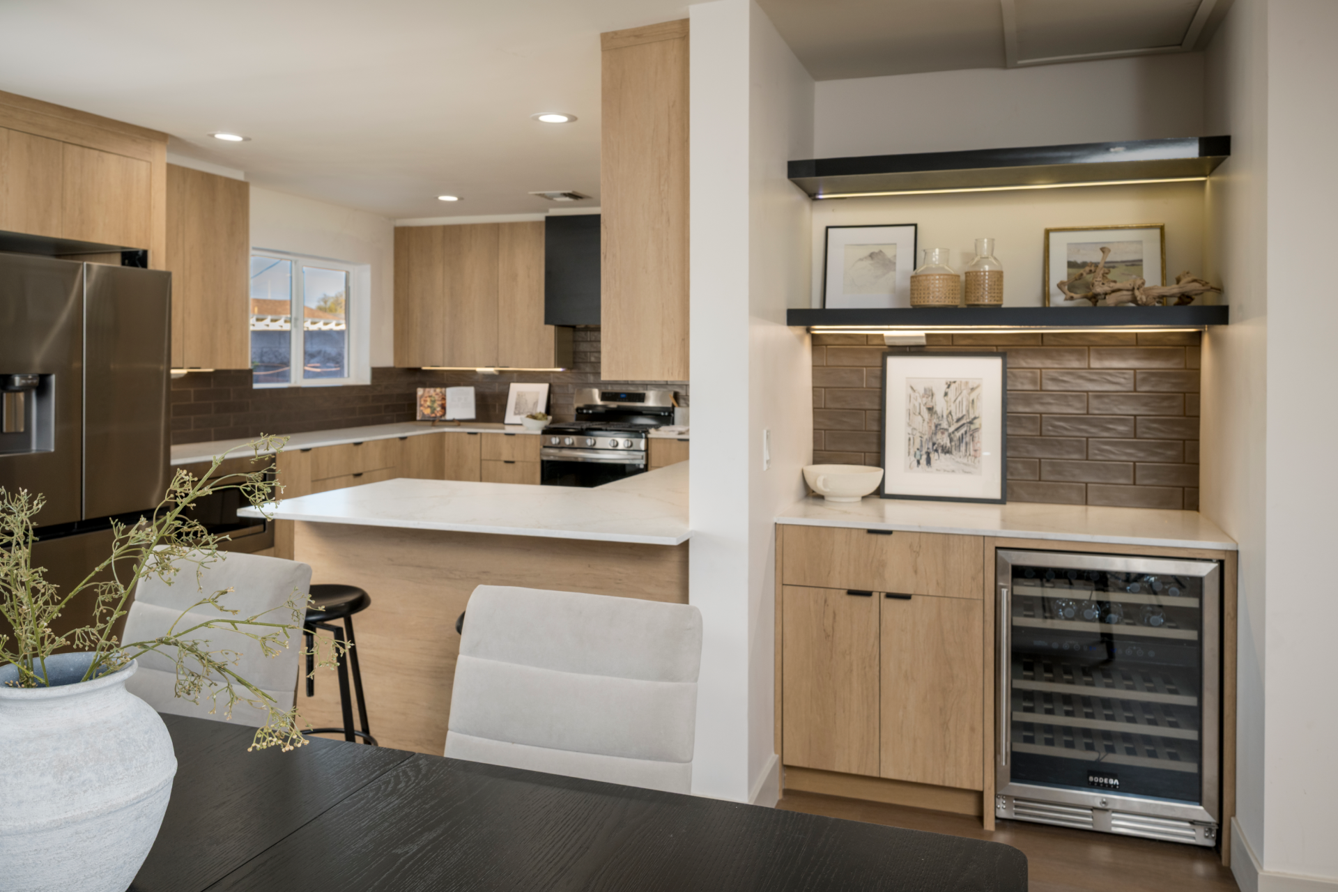 8408 E Rancho Vista Drive - Scottsdale - Arizona - AFTER Kitchen and Wet Bar