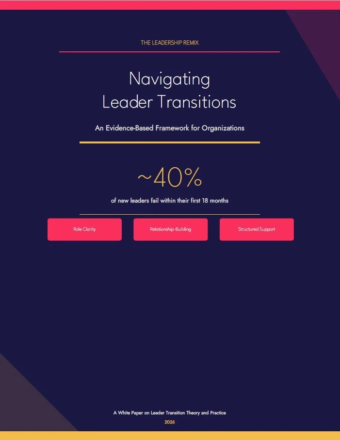 Navigating Leader Transitions [white paper]