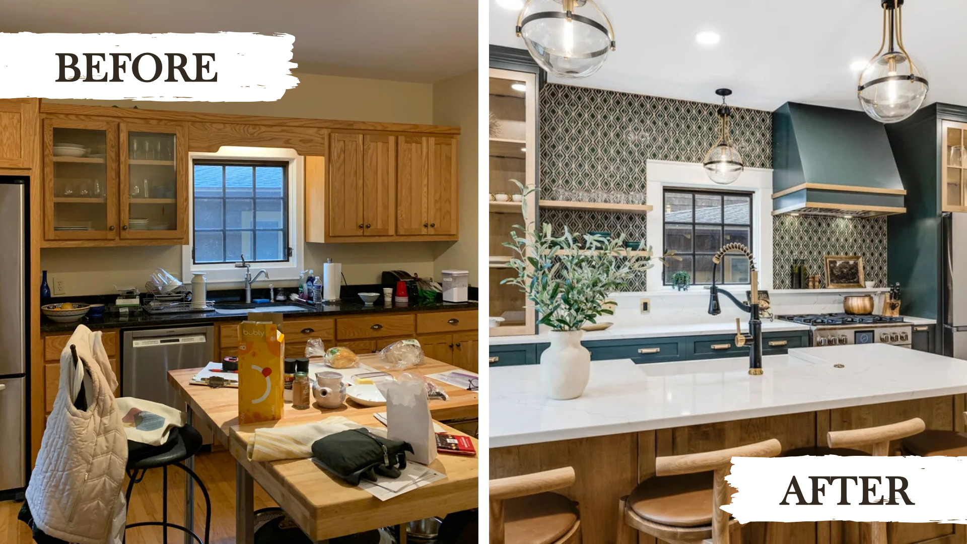Kitchen Remodel Before After Interior Design Remodeling Home