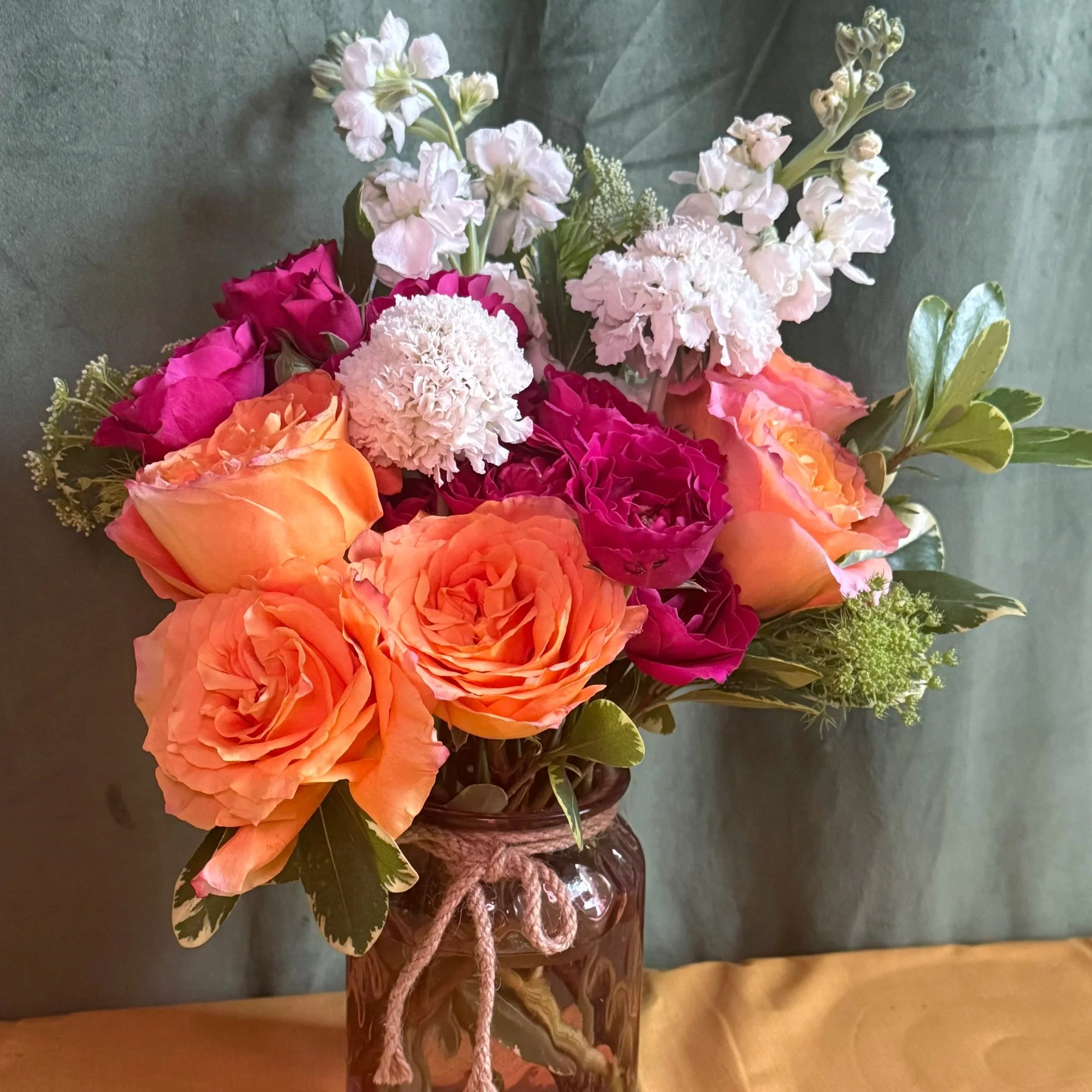 Brightly bloomed for a bright person. 