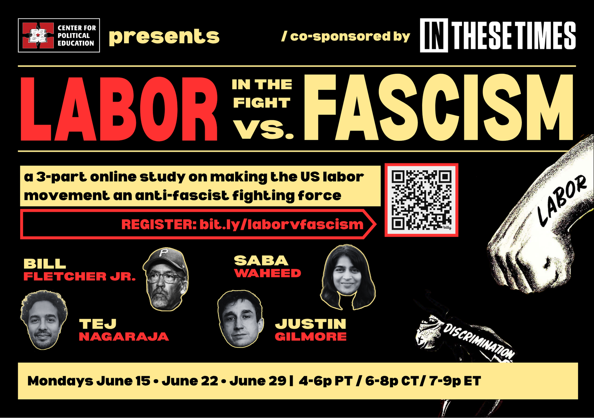 Labor and the Fight vs. Fascism: A 3-part online study on making the U.S. labor movement an anti-fascist fighting force.