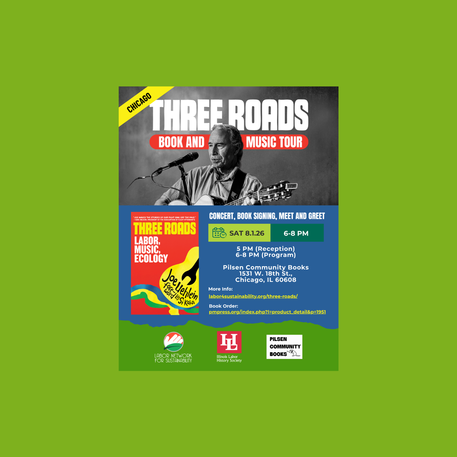 Three Roads: Labor, Music and Ecology with Joe Uehlein