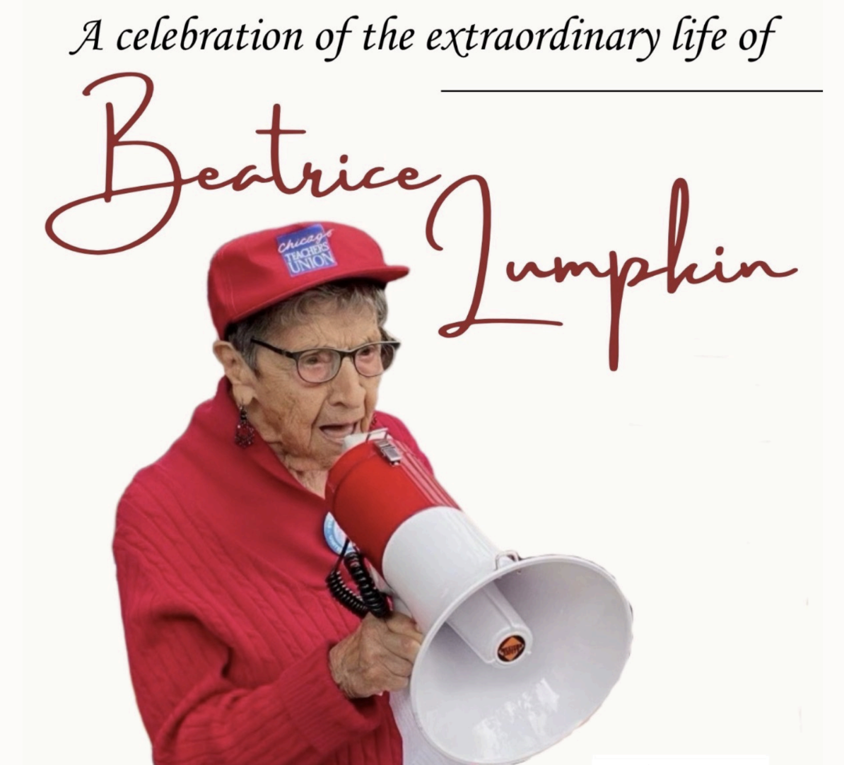 A Celebration of the Extraordinary Life of Beatrice Lumpkin