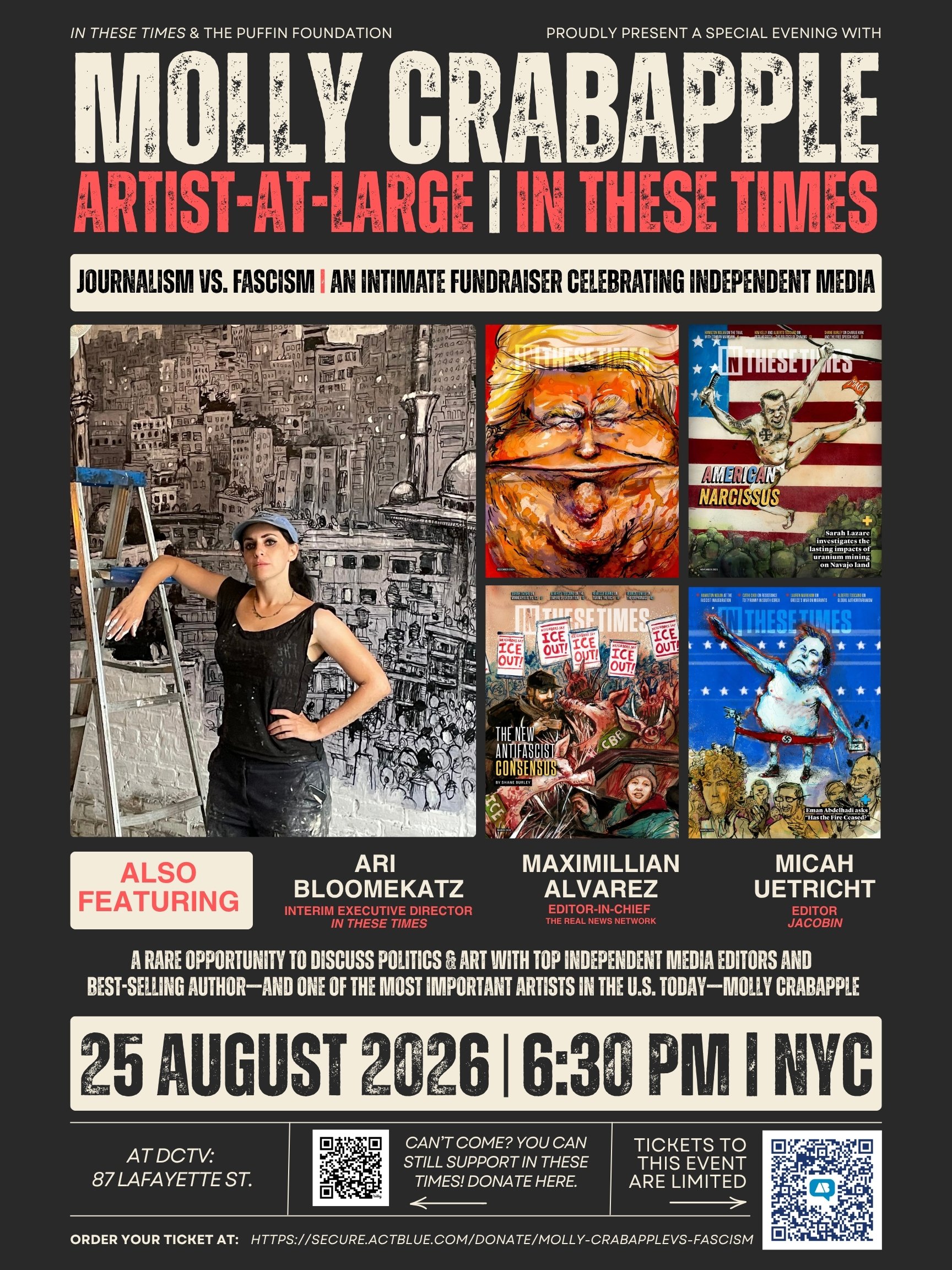 Protect Free Speech and Support Independent Media with Molly Crabapple and In These Times!