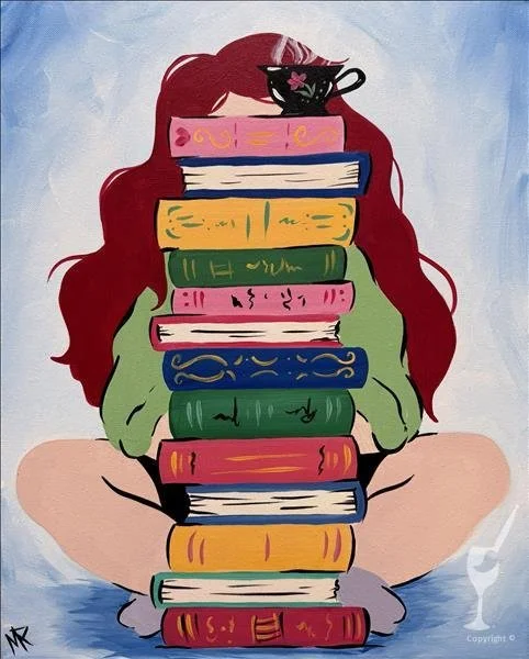 Book Lovers Paint &amp; Sip with PWAT