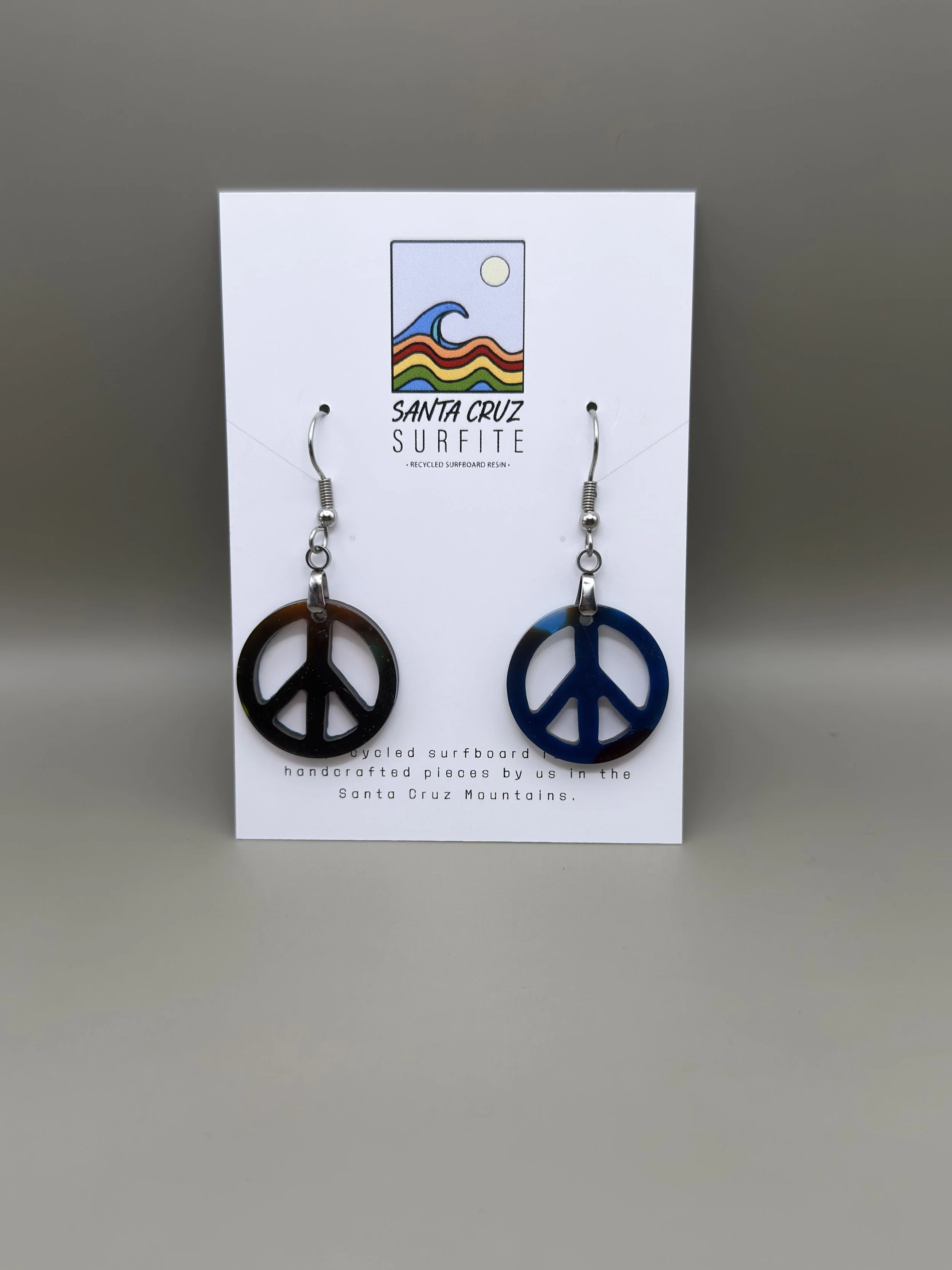 Peace Out Surfite Earrings