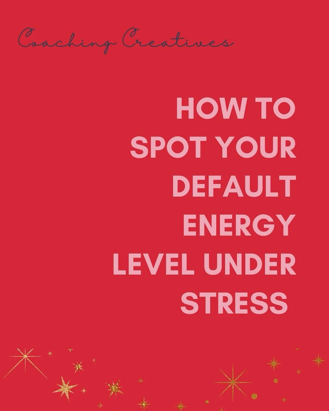 Tuesday Energy Talks: How to Spot Your Default Energy Level Under Stress

Stress doesn&rsquo;t just test your mindset. It reveals your energetic blueprint.

Do you collapse, control, over-function, or numb out? That&rsquo;s not failure, it&rsquo;s a 