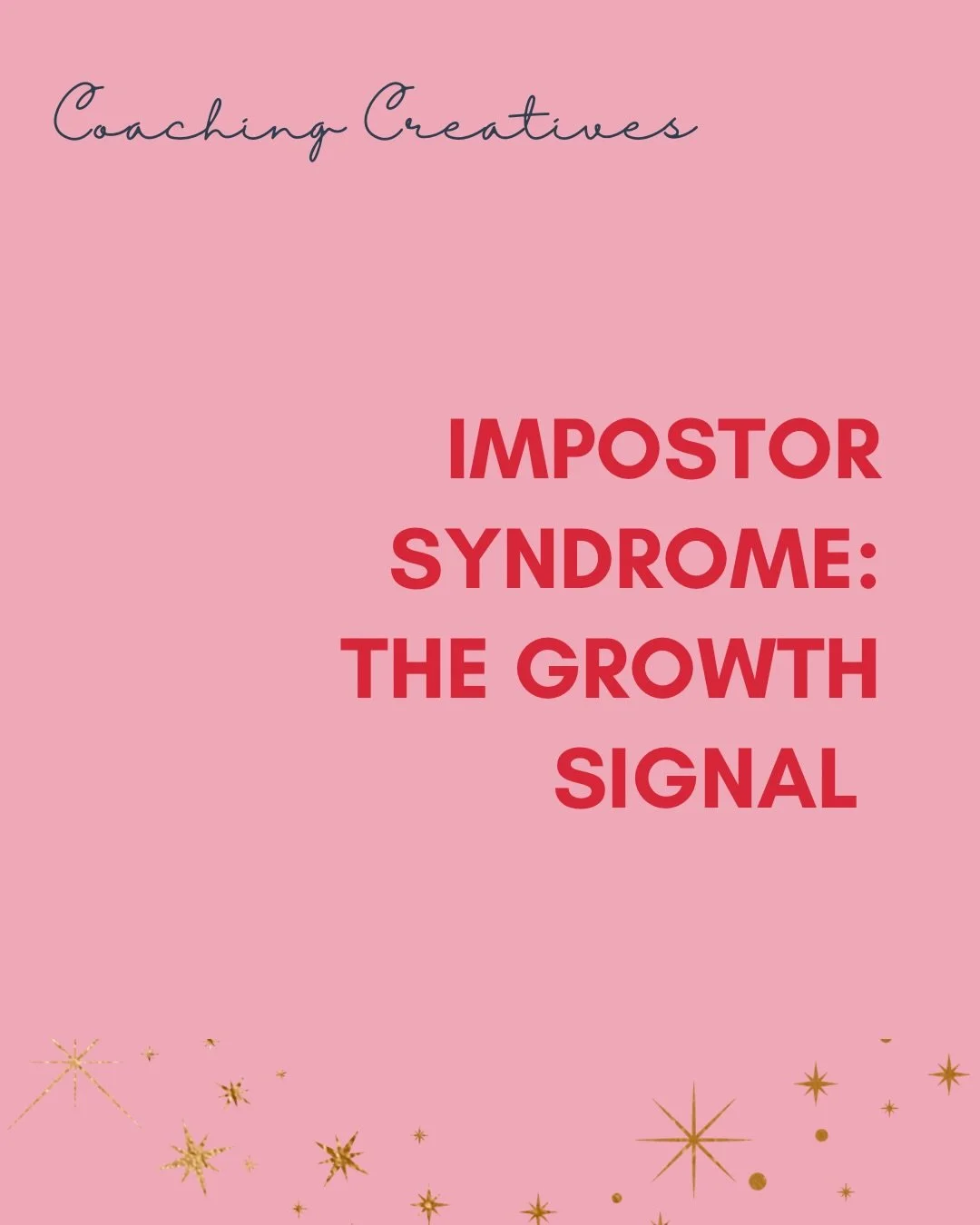 Impostor Syndrome: The Growth Signal
Impostor feelings don&rsquo;t mean you&rsquo;re unqualified, they mean you&rsquo;re stretching.

Your skills are evolving. Your identity is catching up. That discomfort? It&rsquo;s feedback. You&rsquo;re expanding