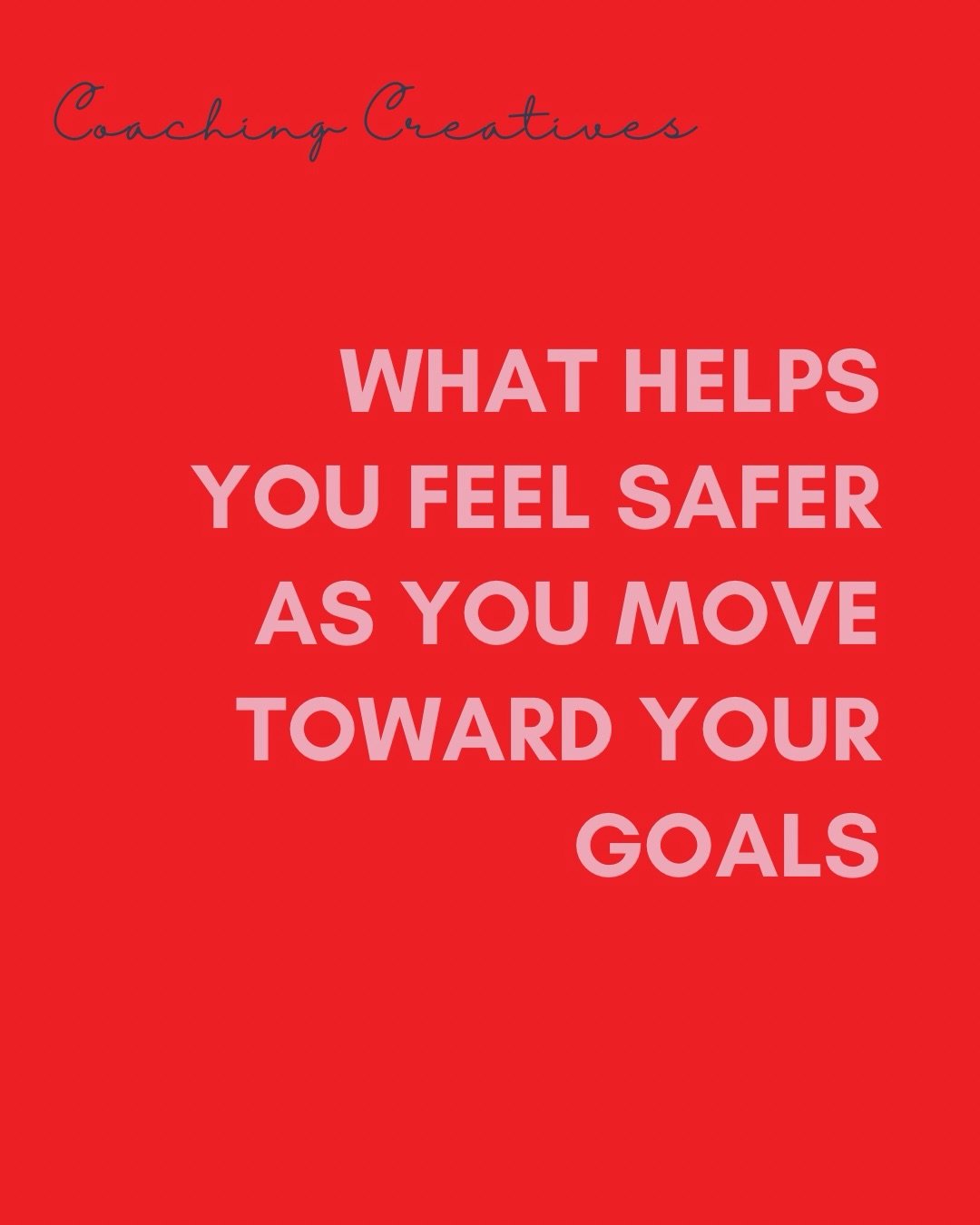 So many creatives think they&rsquo;re &ldquo;blocked,&rdquo; when really their nervous system is just overwhelmed. Desire isn&rsquo;t the problem. Ambition isn&rsquo;t the problem. The problem is trying to leap toward what you want without giving you