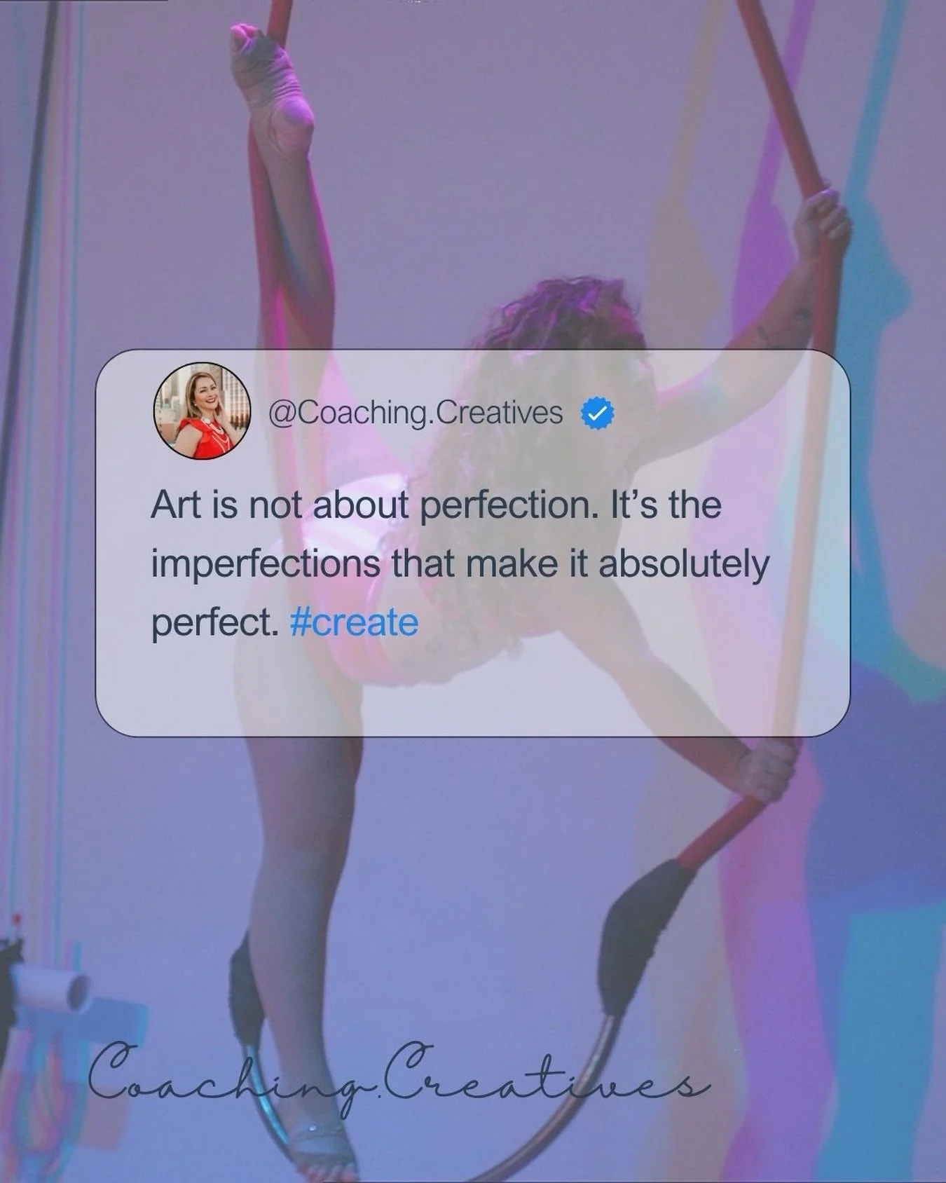 It took me a long time to learn this &hellip; the rough edges, the missed strokes, the moments where your truth slipped out before you could polish it - that&rsquo;s the part people feel. That&rsquo;s the part that stays. #CoachingCreatives #Executiv