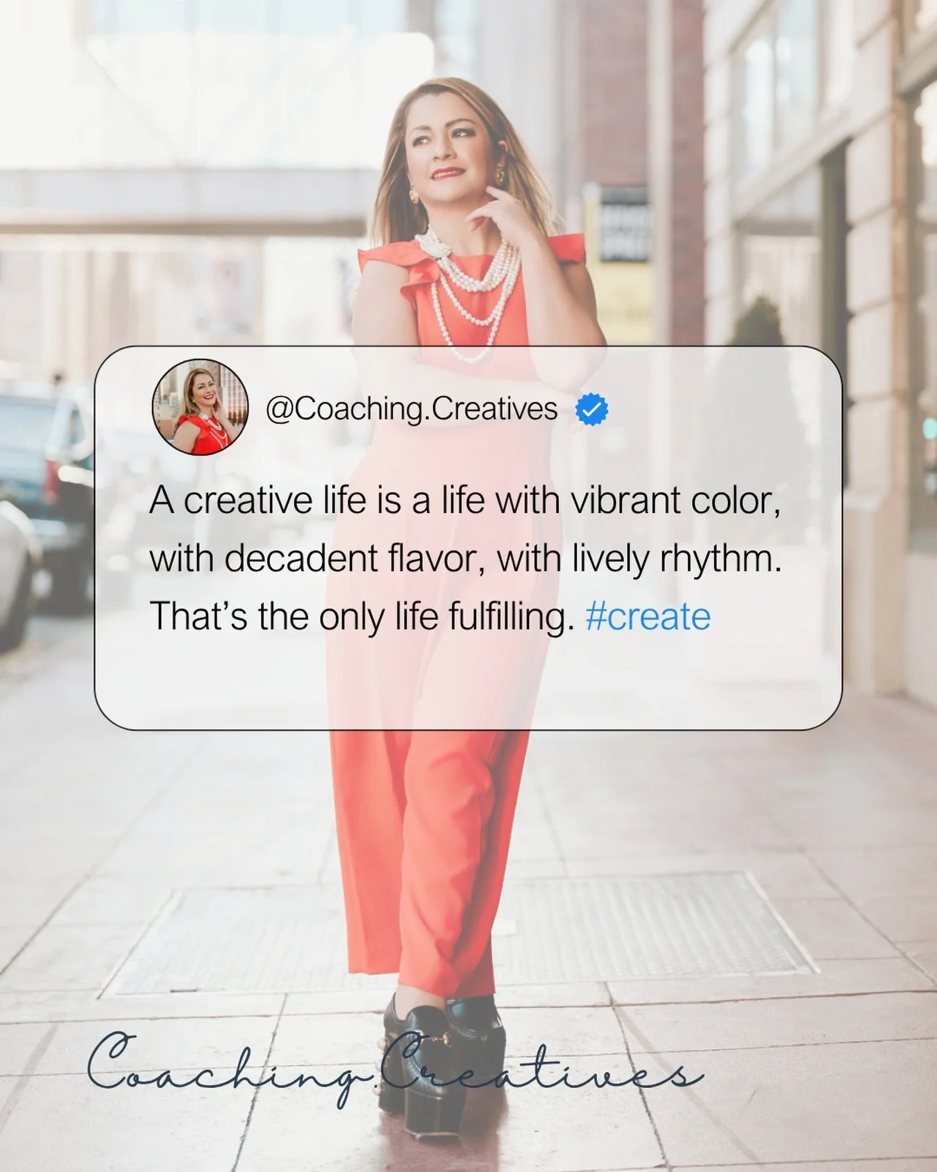 Living in full color. Savoring the richness. Moving to your own beat. That&rsquo;s the creative life &mdash; and that&rsquo;s the one worth choosing.

#CoachingCreatives #ExecutiveCoach