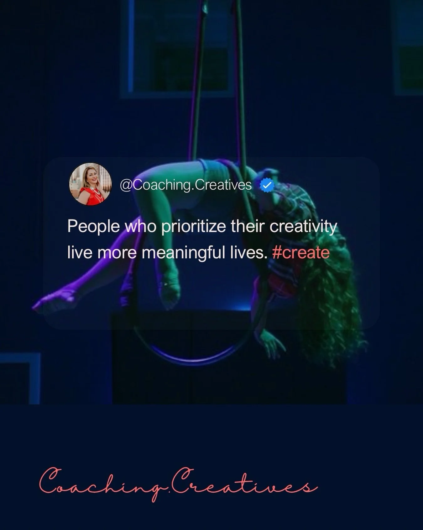 This was the first thought I had when I woke up today. And I needed to share it. Creativity is something you protect. What&rsquo;s one creative thing you&rsquo;re giving yourself permission to do this weekend?

#CoachingCreatives #ExecutiveCoach