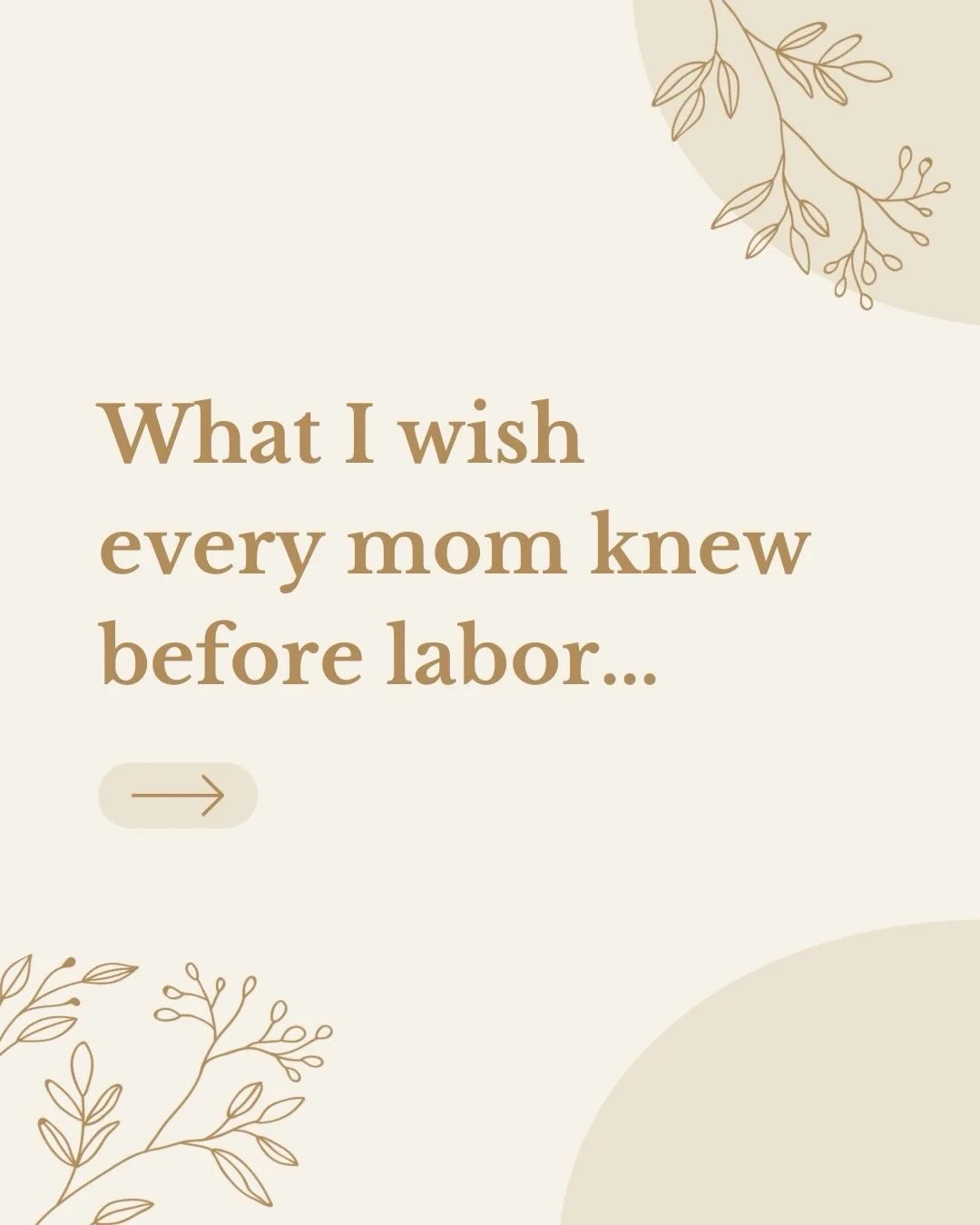 If I had magic powers to give my top need-to-know points on labor to every pregnant woman in the country, this would be the list. 

It really all boils down to being familiar with the process of labor, knowing how to work with your body, and giving y